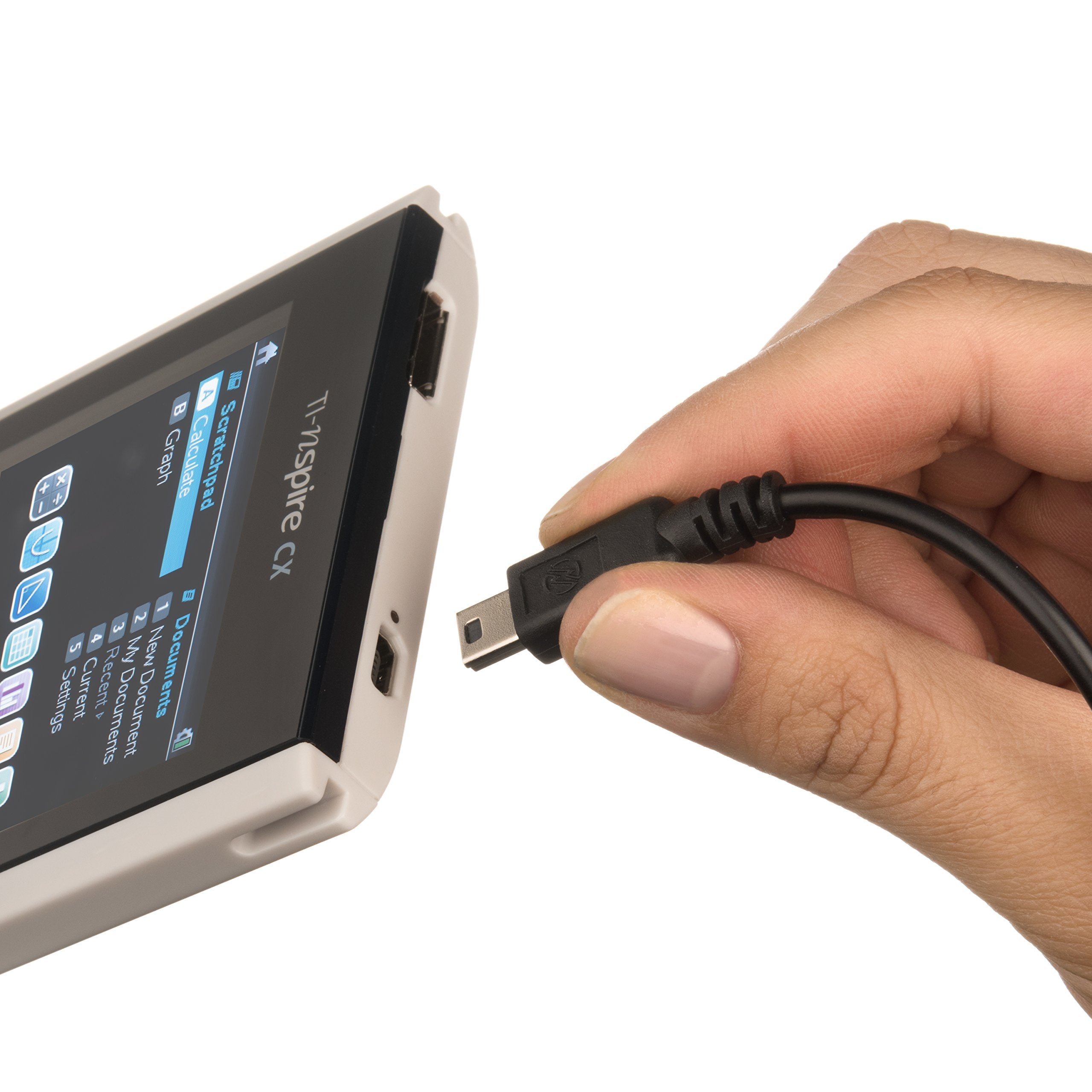 3In1 Rapid Speed Scientific Graphing Calculator Charger W/Ti Connectivity Cable Capable Usb For Texas Instruments Ti 84 Plus C Silver Edition, 84 Plus Ce, Ti Nspire Cx Cas (Ul Certified)