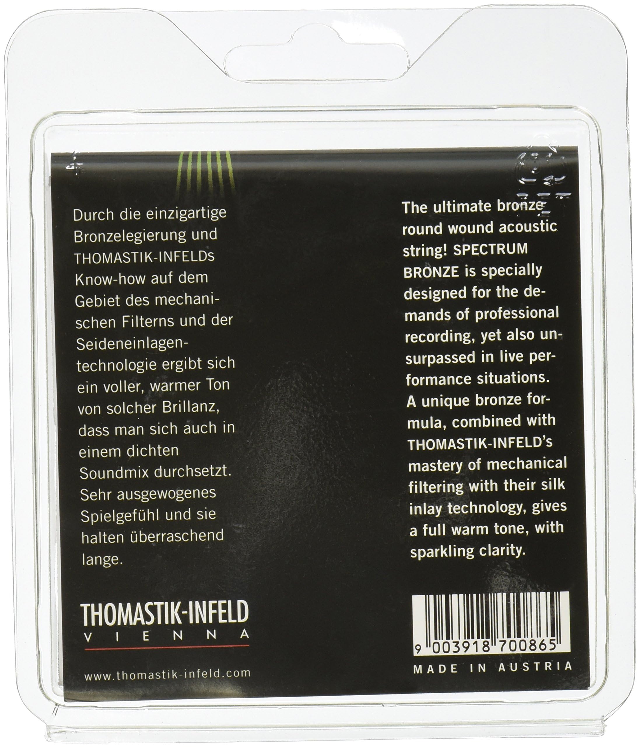 Thomastik Sb112 Spectrum Bronze Guitar Set Med Light