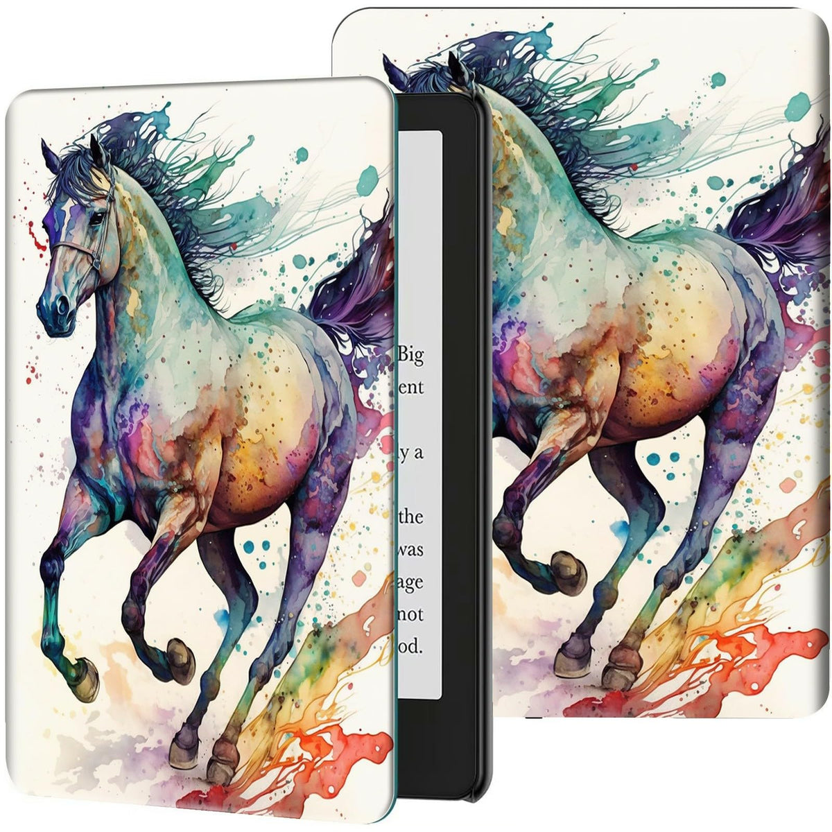 Case For 6.8'' Kindle Paperwhite (11Th Generation-2021) & Signature Edition Leather Slim Smart Cover With Auto Wake/Sleep For Ki
