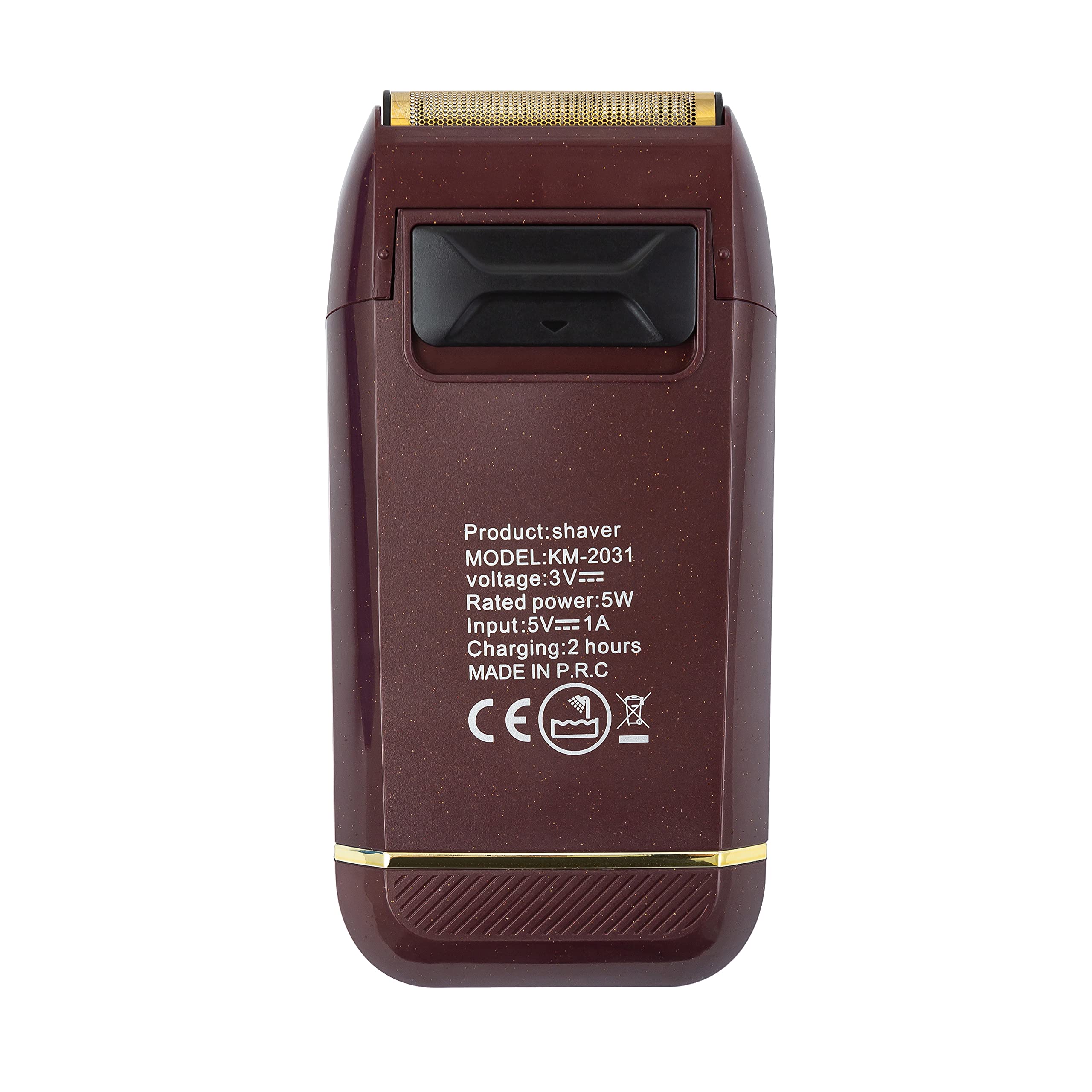 Kemei Foil Shaver Double Electric Shaver For Men Electric Razors Head Shaver For Bald Men Barber Supplies Hair & Beard Trimmer C