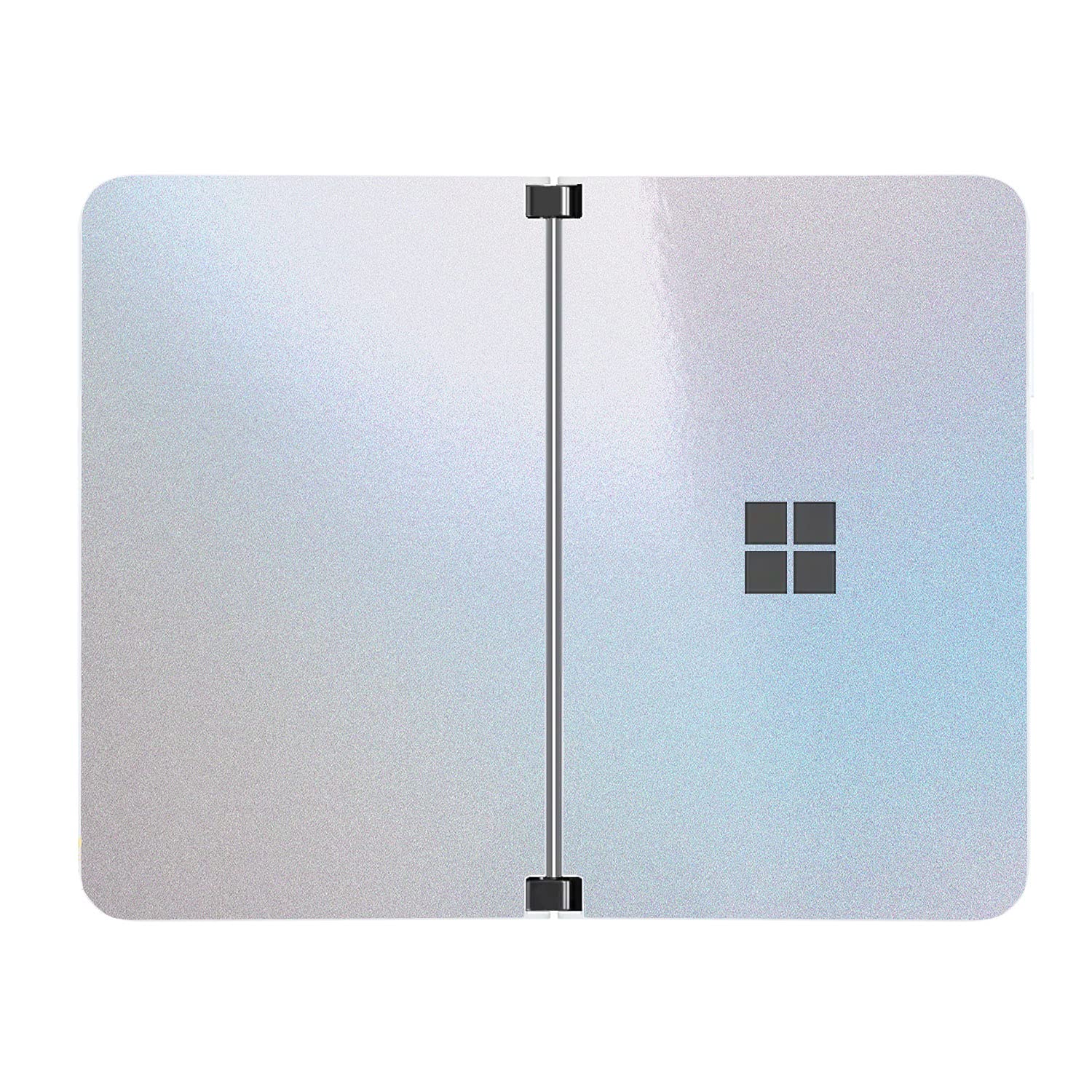 Sopiguard Sticker For Surface Duo Phone Edge To Edge Precision Vinyl Skin Wrap (Diamond Rainbow White)