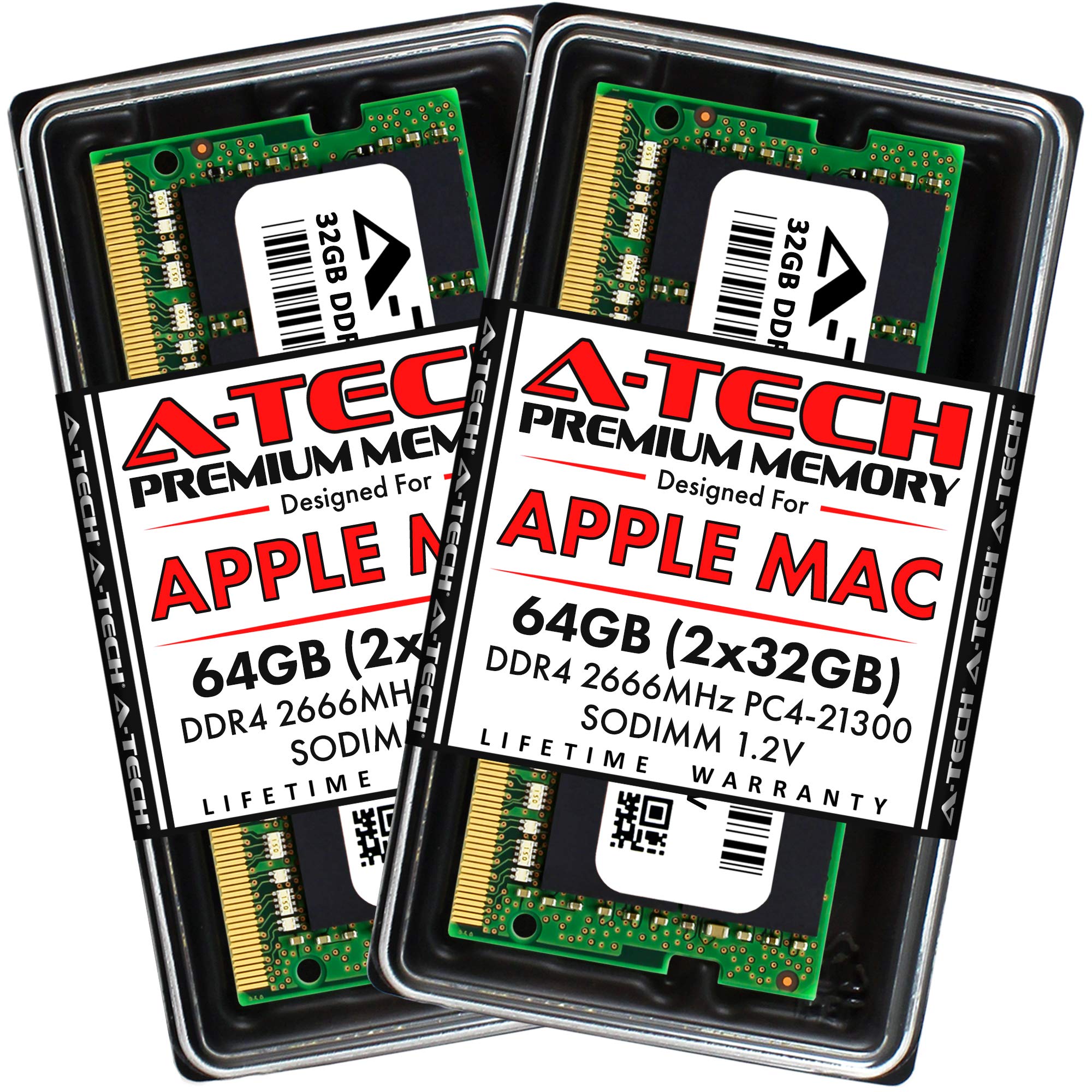 A Tech 64Gb Kit (2X32Gb) Ram For Apple Imac & Mac Mini (2018, 2019 & 2020) | Ddr4 2666 Mhz Sodimm Pc4 21300 / Pc4 21333 260 Pin