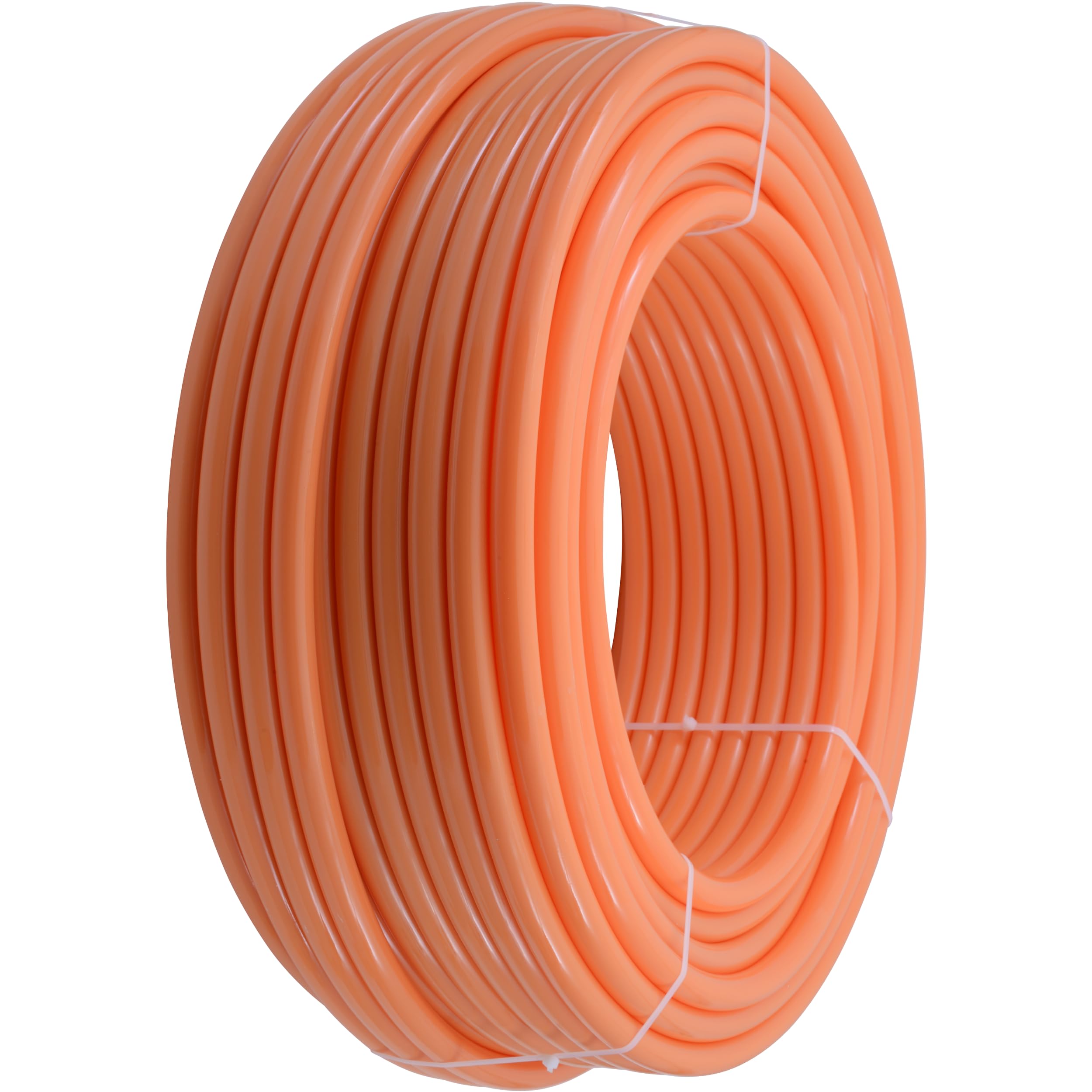 SharkBite 3/4 Inch x 300 Feet Orange PEX Pipe, Made in the USA, Oxygen Barrier Flexible Water Tubing for Radiant and Hydronic He