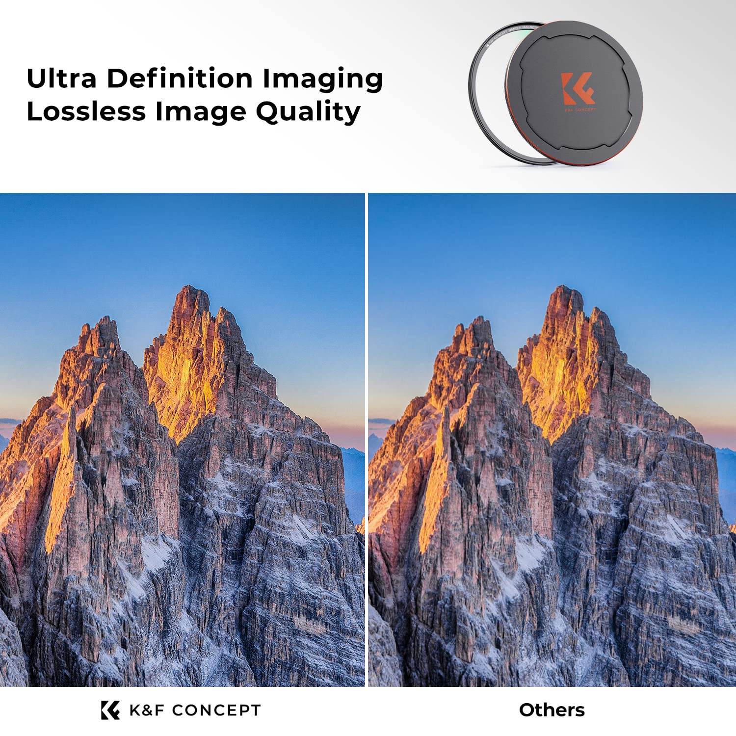 K&F Concept 82mm Magnetic MC UV Lens Protection Filter Nano-X Multi-Coated Glass