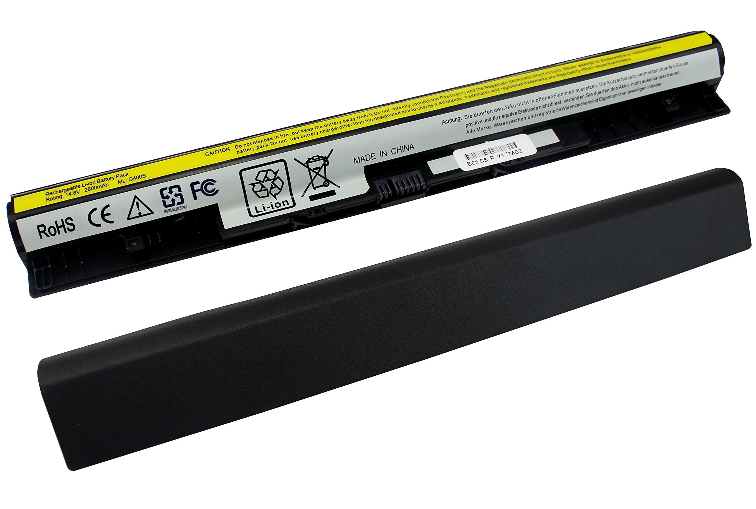 Eboyee Laptop L12L4E01 G400S Battery Replacement For Ideapad G405S G410S G510S G500S G505S G510S S410P S510P Touch Z710 Eraser G