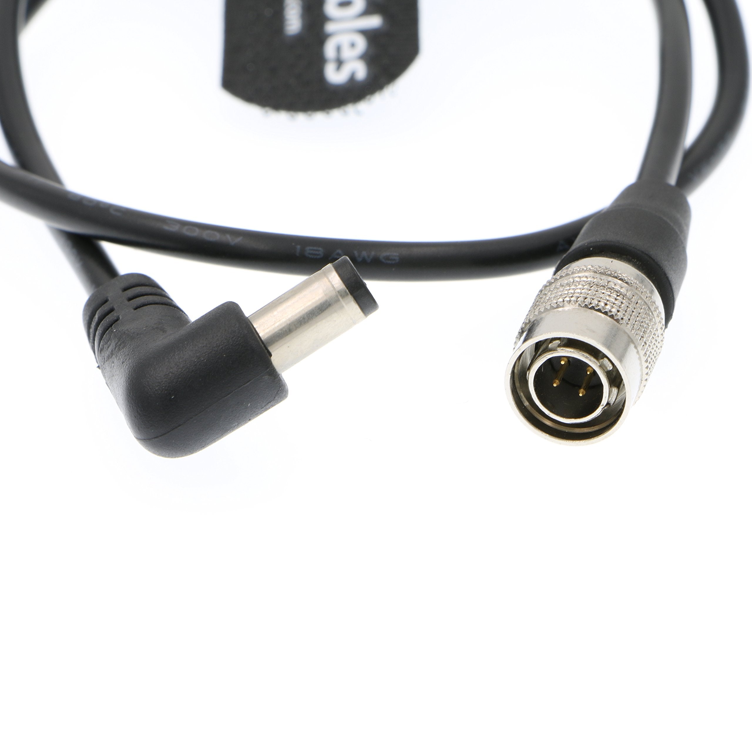 Alvin'S Cables Dc To Hirose 4 Pin Male Power Cable For Sound Devices 633| 644| 688 Zoom F8 Blackmagic Cinema Camera 4K 45Cm|18In