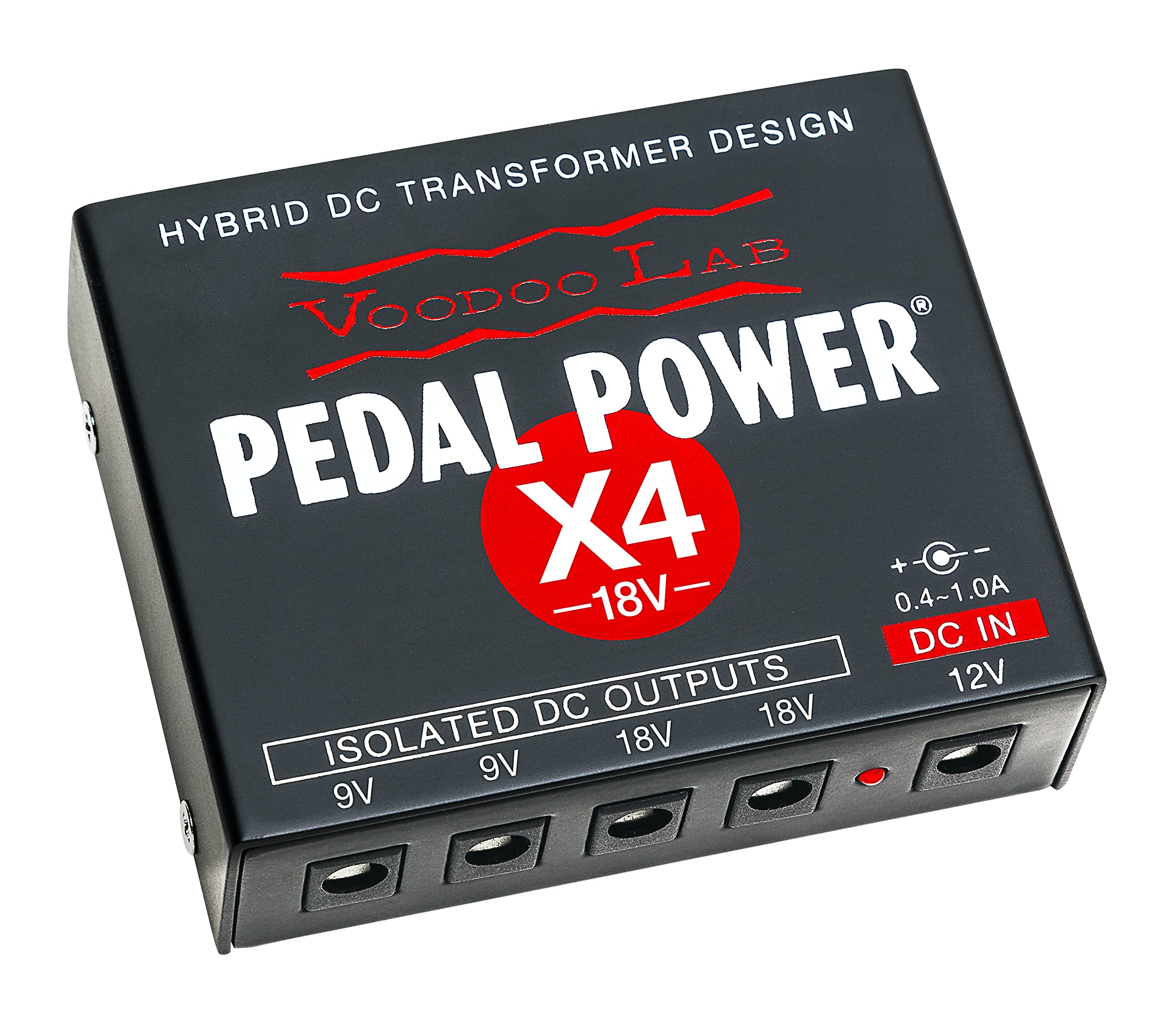 Voodoo Lab Pedal X4 18 Volt Isolated Power Supply (Ppx4 18V)