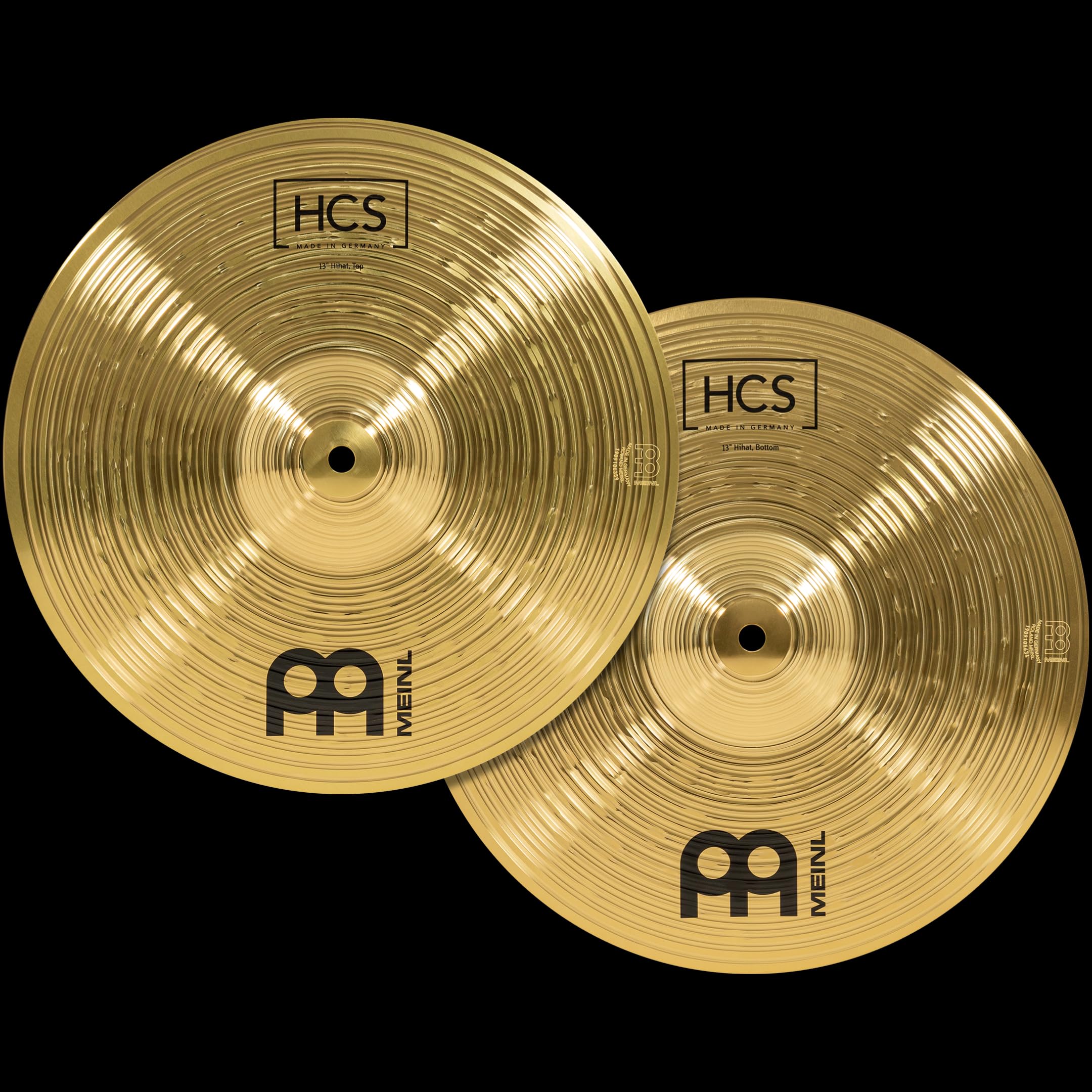 Meinl Cymbals Hcs Starter Cymbal Set Box Pack For Drums With Hihats, Splash   Made In Germany   Durable Brass, 2 Year Warranty C