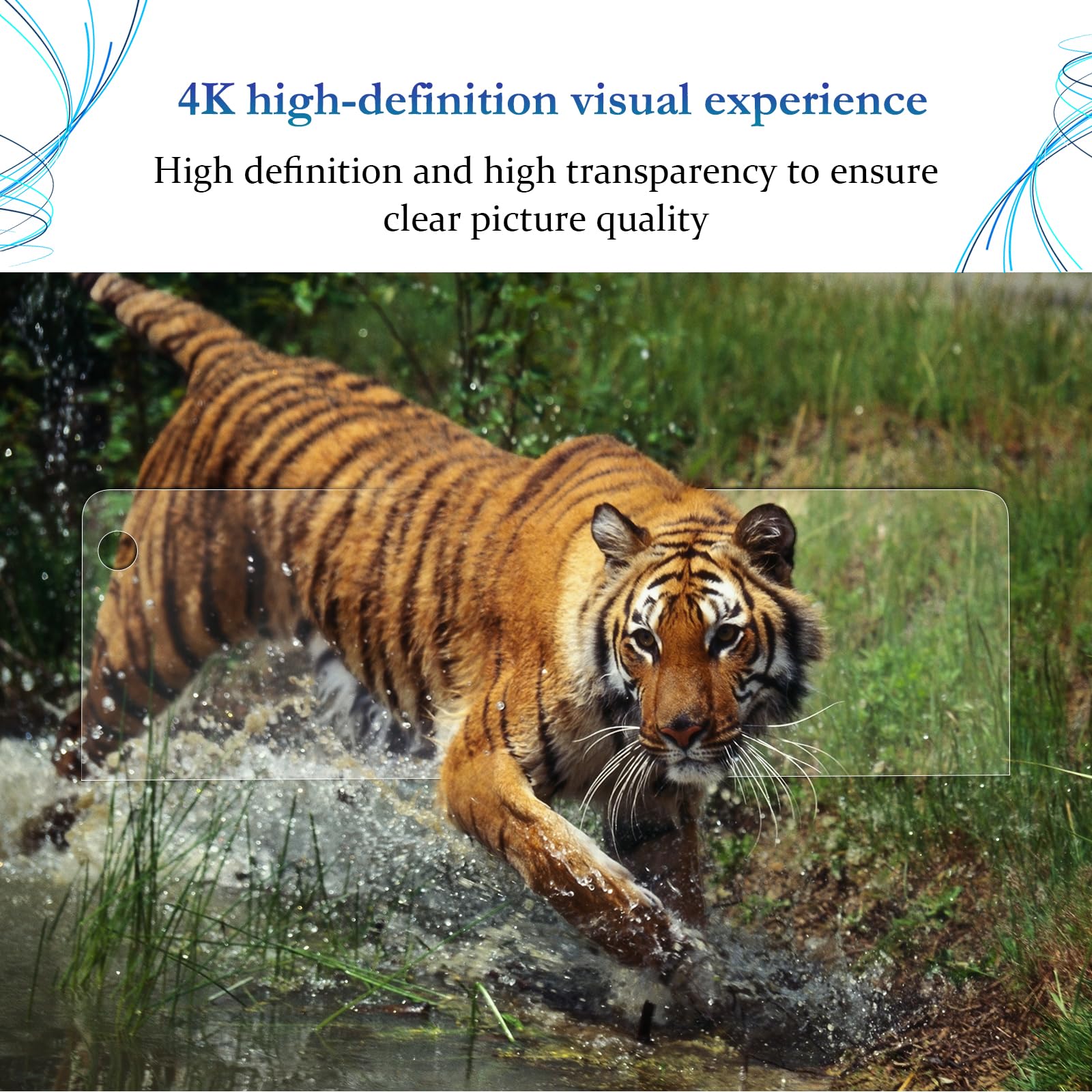 Sktu For 2025 Mazda Cx 70 Screen Protector 12.3 Inch For 2025 Mazda Cx 70(Hybrid) / 2024 2025 Mazda Cx 90(Hybrid) 12.3 Inch Infotainment Screen Mazda Cx70 2025 Accessories High Clarity Anti Scratch Crystal Clear (2Pcs With Hole)