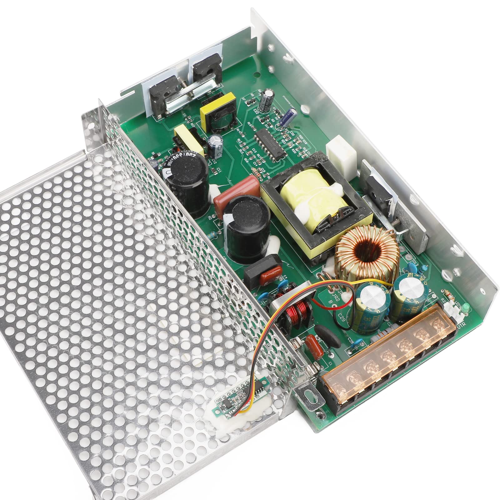 Drok 12V Power Supply, Ac 110V 220V To Dc 0 12V 17A 200W Buck Converter, Adjustable Variable Led Adapter Regulated 5V 9V 12V Vol