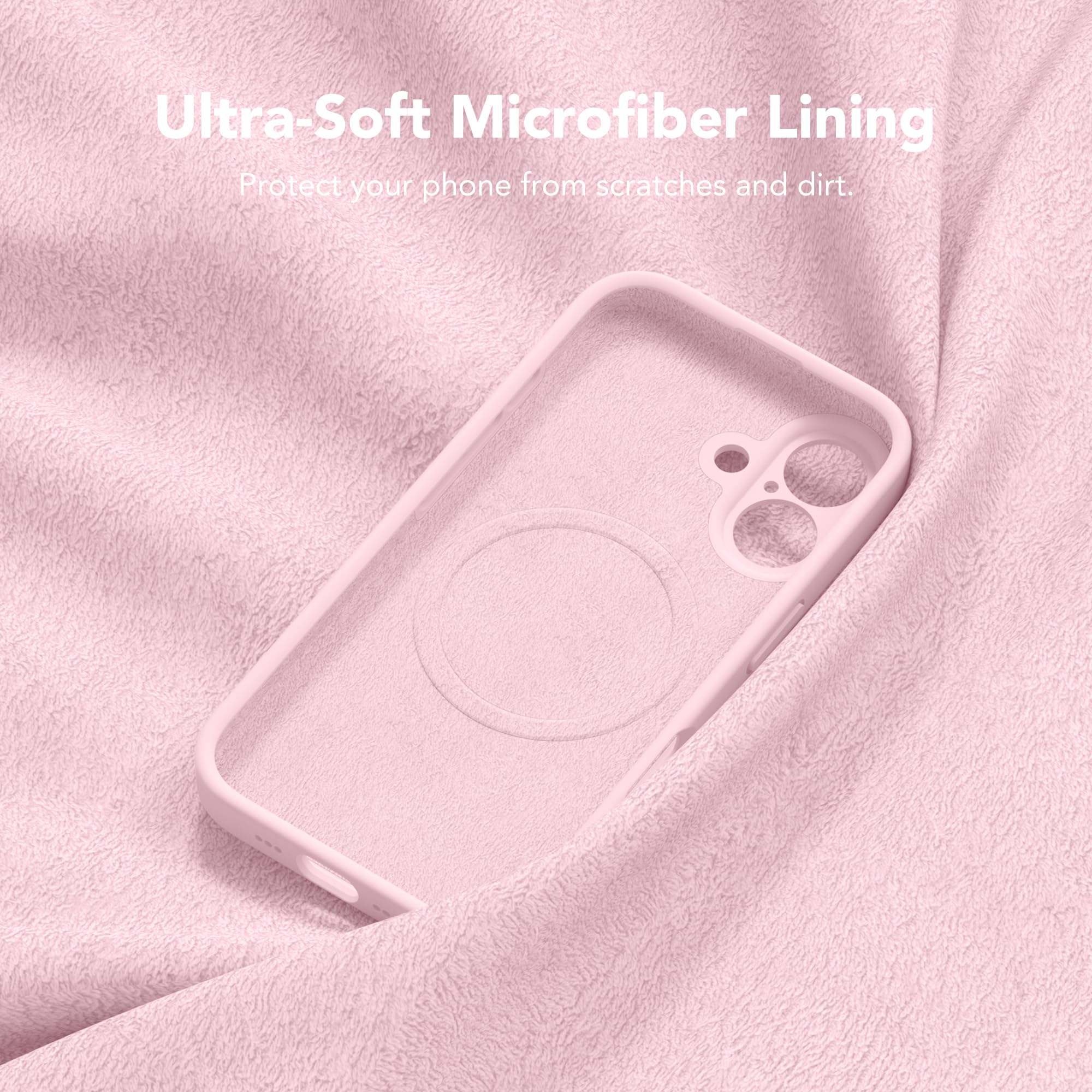 Suydanbox Magnetic For Iphone 16 Case, Compatible With Magsafe, [Full Camera Protection][2 Screen Protectors] Silicone Shockproo