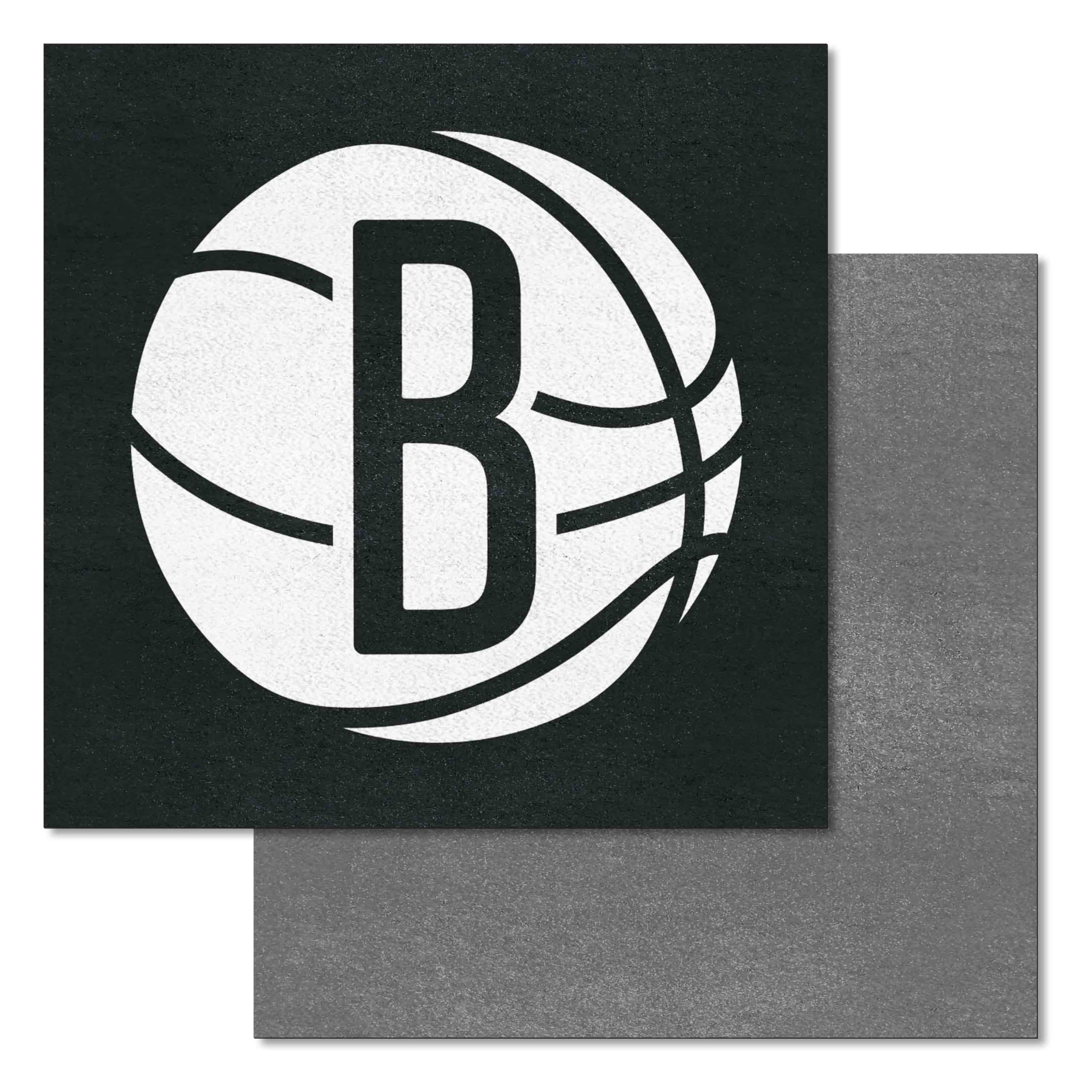 FANMATS 9344 Brooklyn Nets Team Carpet Tiles - 45 Sq Ft.