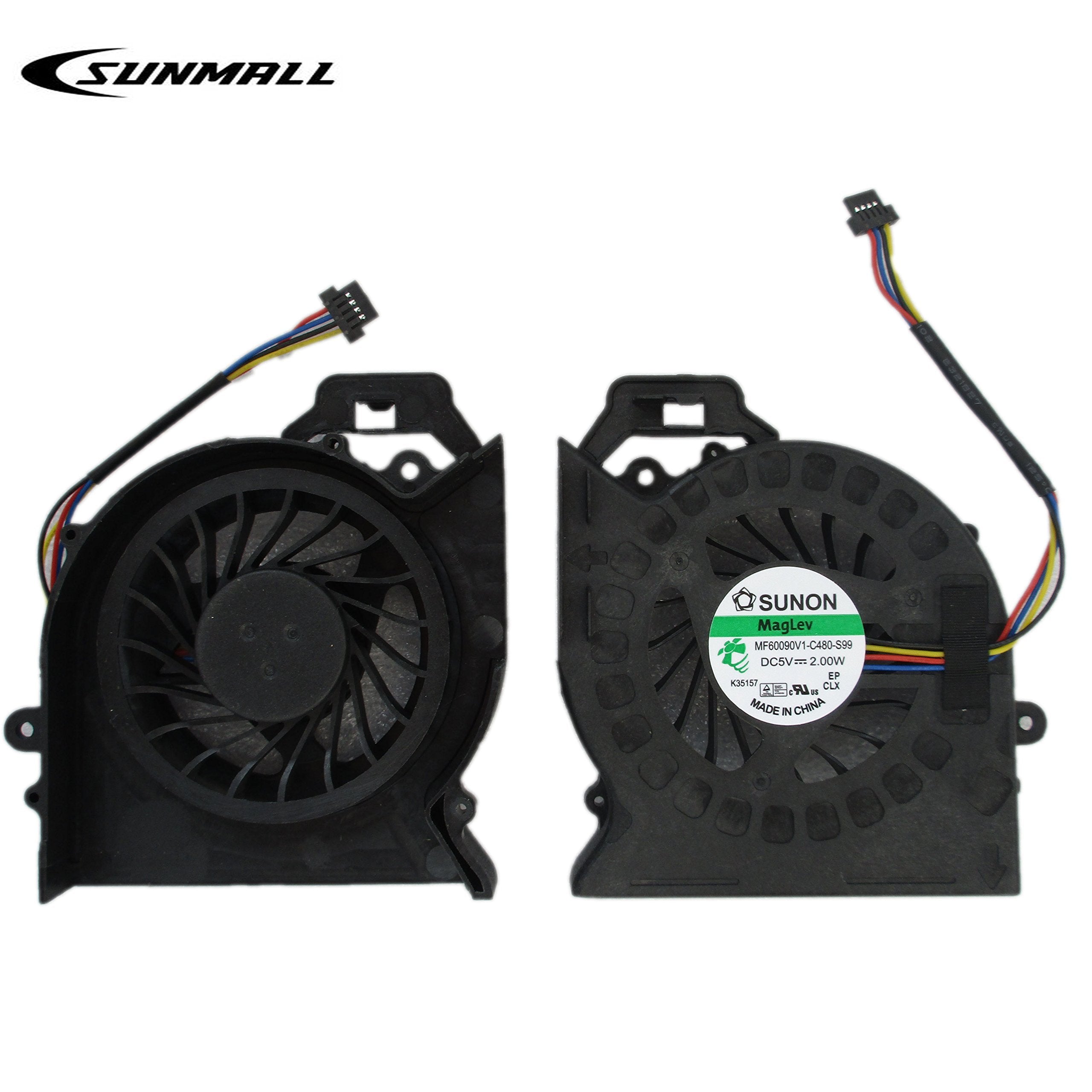 Dv7 Fan Replacement For Hp Laptop, New Cpu Cooling Fan Compatible With Hp Pavilion Dv7-6B01Xx Dv7-6B32Us Dv7-6B55Dx Dv7-6B56Nr D