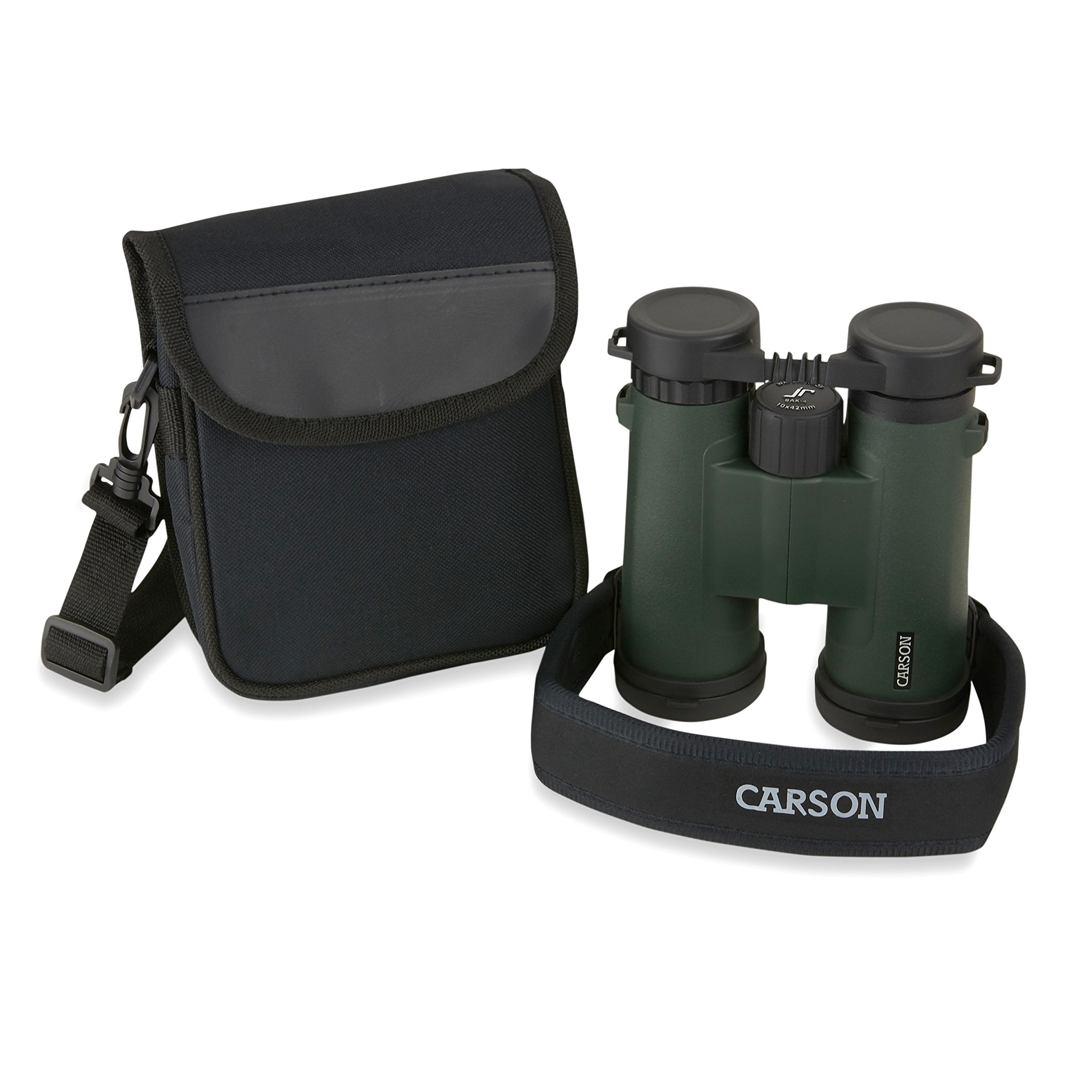 Carson Jr Series 10X42Mm Full Sized Waterproof Binoculars For Bird Watching, Hunting, Sight Seeing, Surveillance, Concerts, Spor