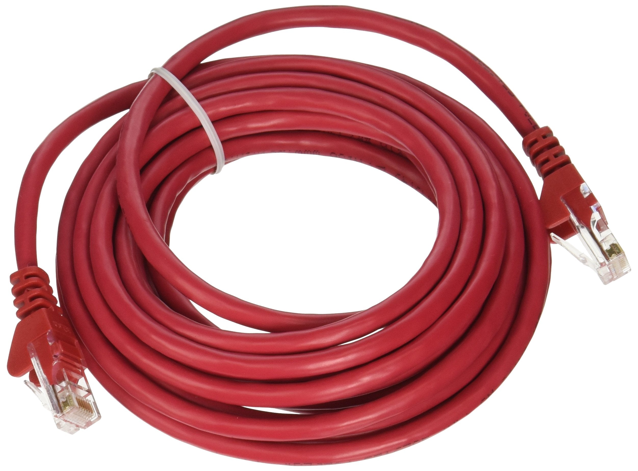 Belkin A3L791 15 Red S 15 Feet Cat 5E Rj45 Patch Cable (Red)