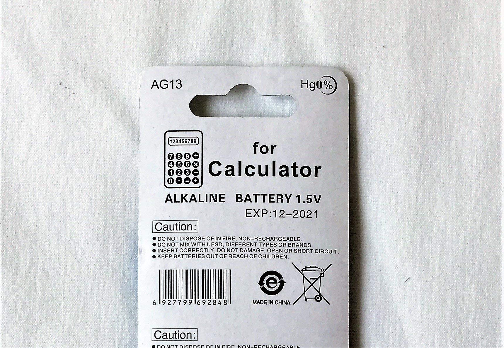 20 Hexbug Compatible Batteries   Alkaline Cell   Lr44   Ag13