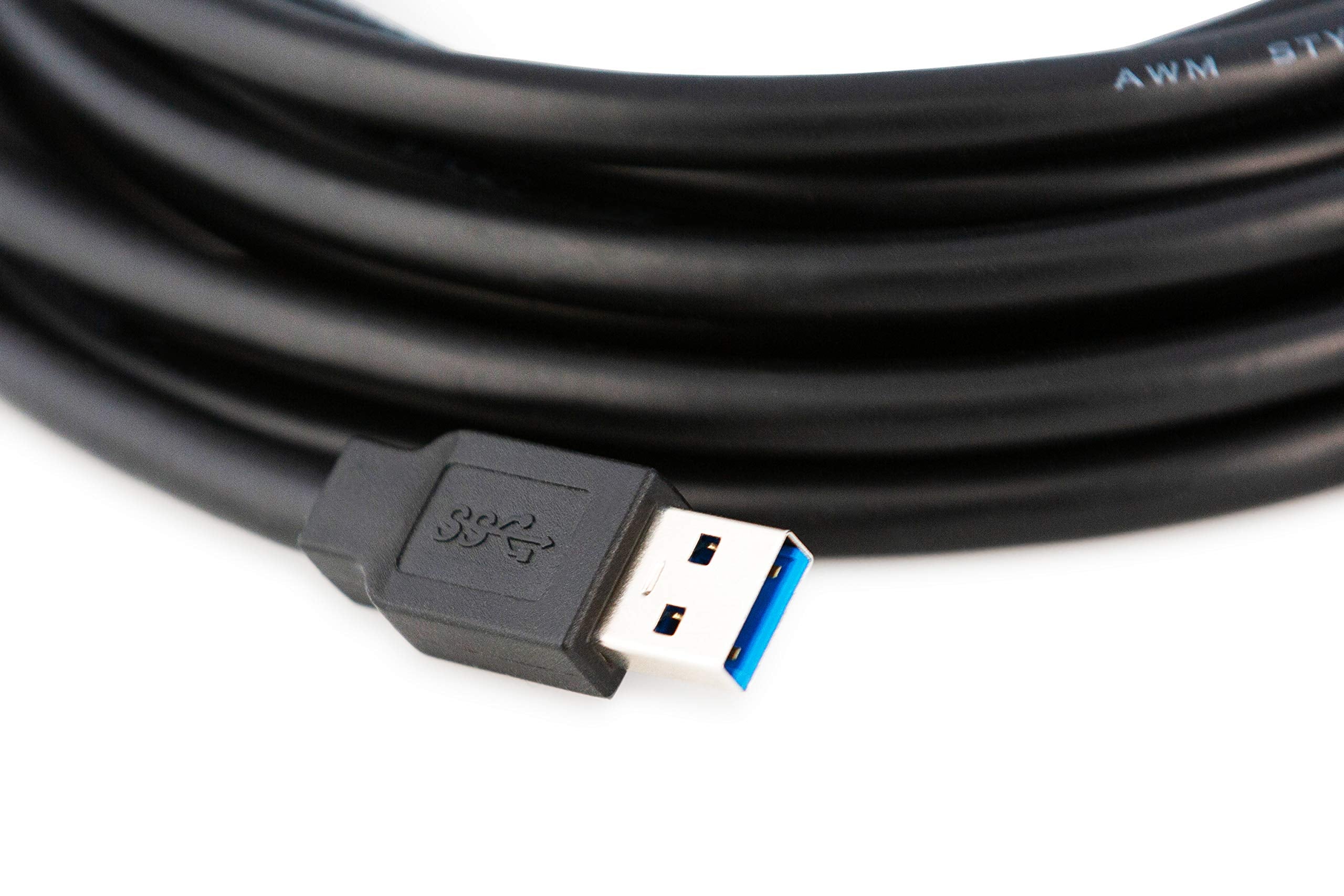 Mutecpower 24 Feet Active Usb Extension Cable 3.0 Male To Female With A Extension Chipset Signal Booster   Active Extension/Repe