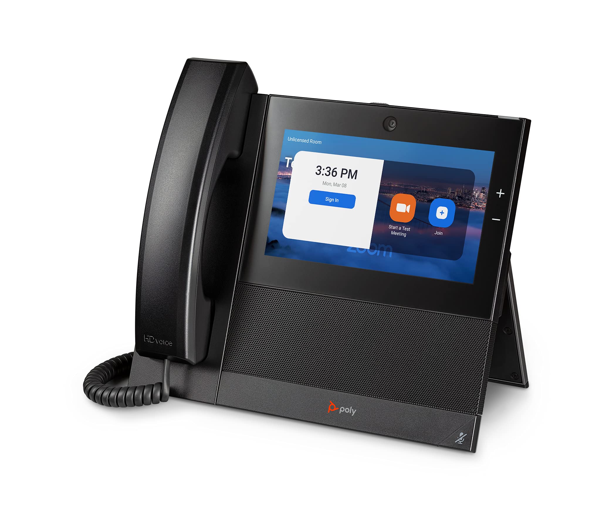 Poly Ccx 700 Desktop Business Media Phone (Polycom) - With Handset - Open Sip - Built-In Video Camera - Power Over Ethernet (Poe