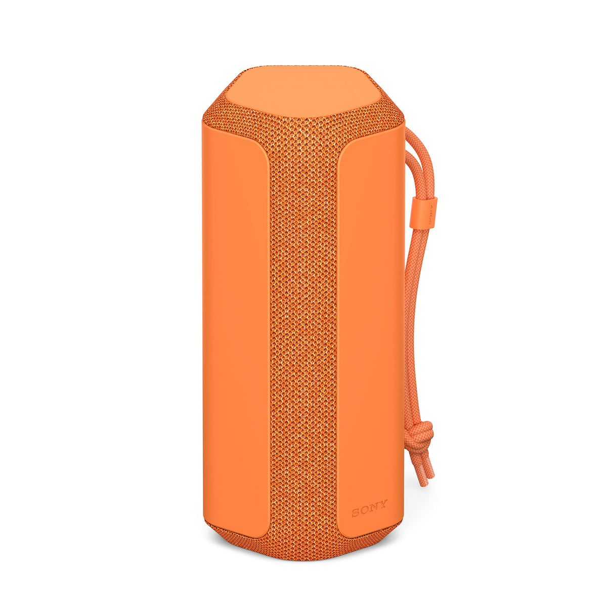 Sony SRS-XE200 X-Series Wireless Ultra Portable Bluetooth Speaker, IP67 Waterproof, Dustproof and Shockproof with 16 Hour Battery and Easy to Carry Strap, Orange