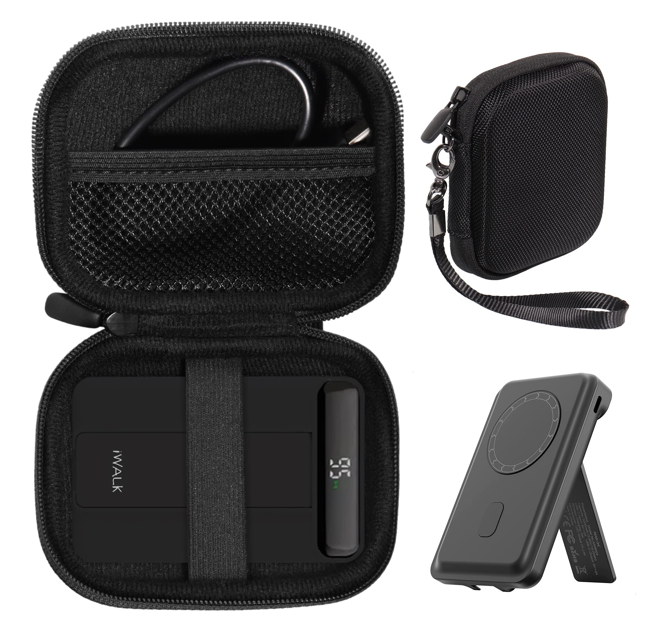 CaseSack Case for iWALK MAG-X Magnetic Wireless Charger with Stand