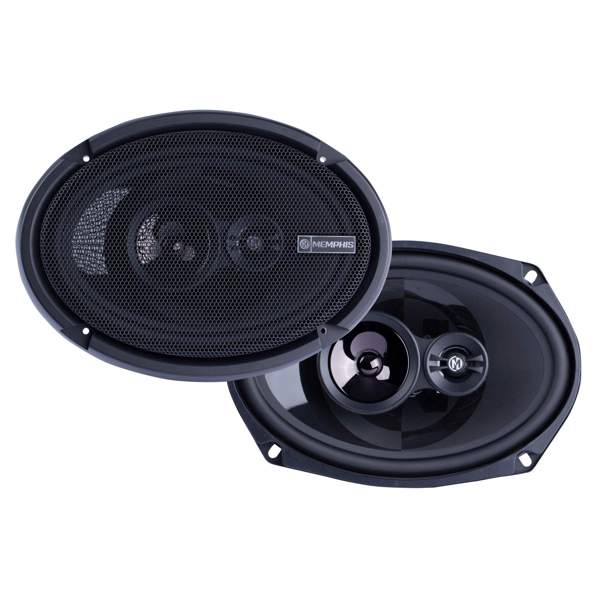 Memphis Audio Prx6903 Power Reference Series 6X9 3 Way Coaxial Speakers With Swivel Tweeters   Pair