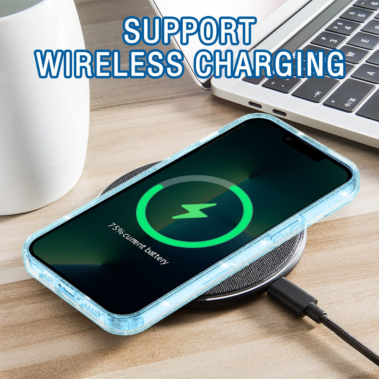 Petocase For Iphone 13 Pro Wallet Case,Card Holder Slot Ultra Bling Slim Clear Flexible Tpu Gel Rubber Soft Silicone Protective