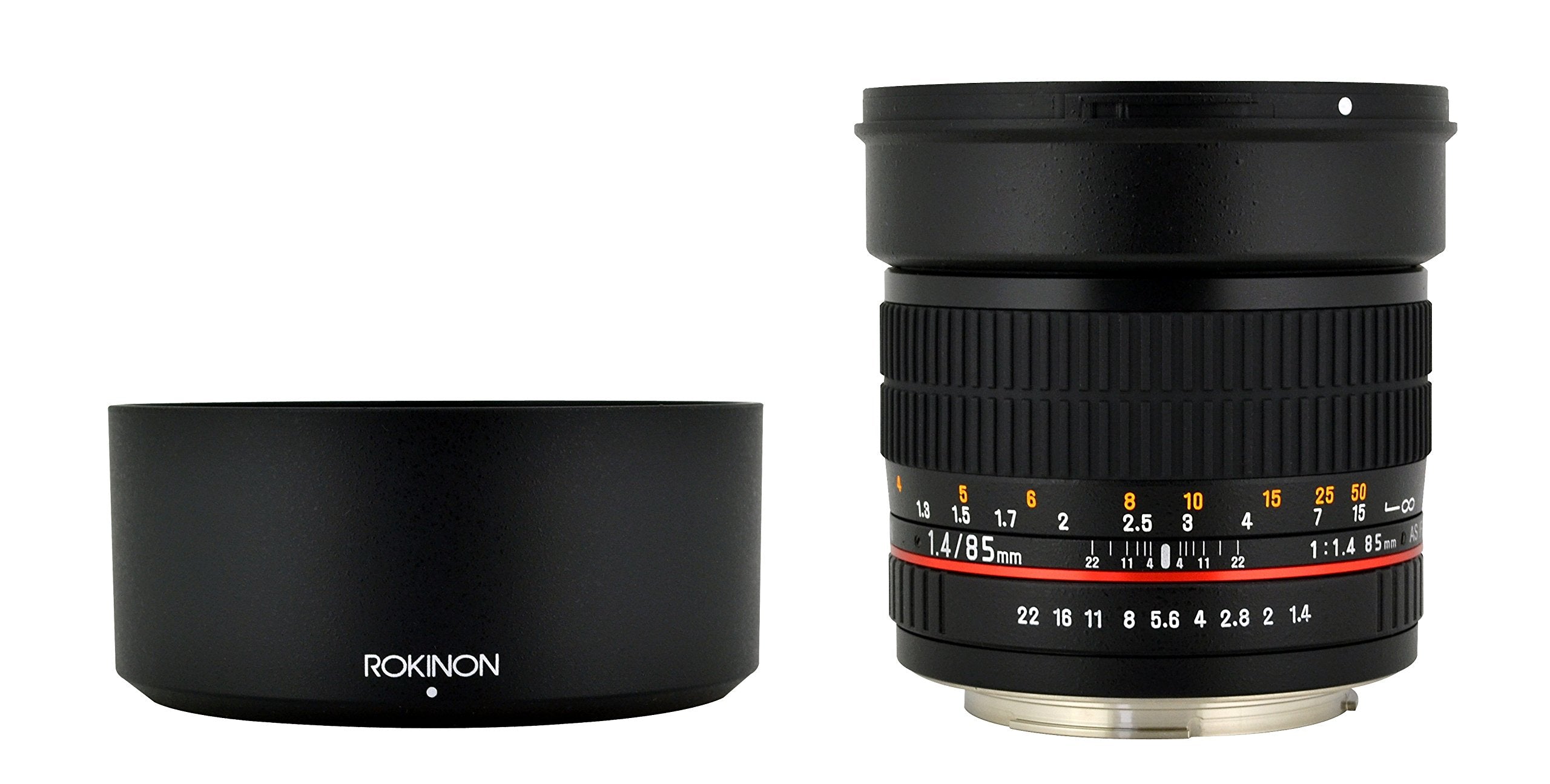 Rokinon 85M-P 85Mm F/1.4 Aspherical Lens For Pentax (Black)