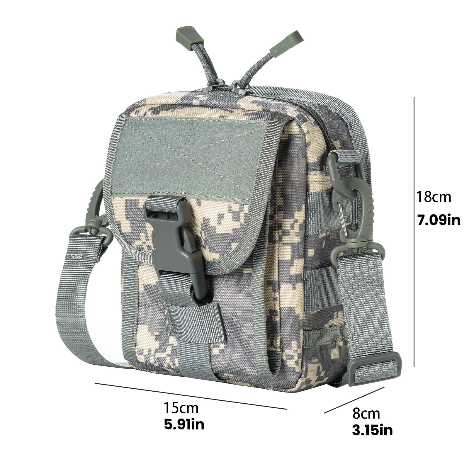 C Eagleeye Camo Binocular & Rangefinder Case,Life Waterproof, Inside The Foam Cushion Shockproof, Suitable For Hunting Hiking Tr