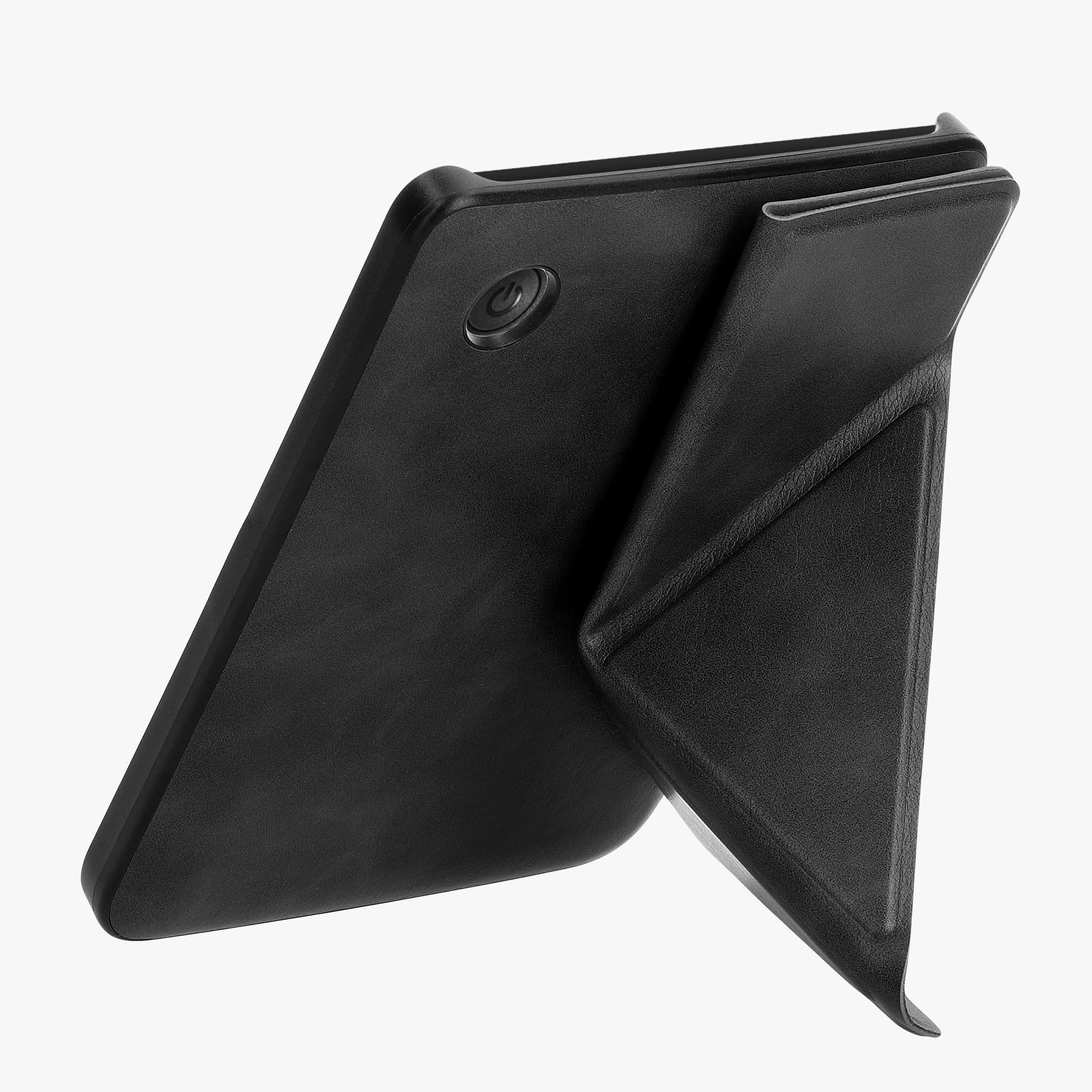 Kwmobile Origami Case Compatible With Kobo Clara 2E / Tolino Shine 4 Case   Slim Pu Leather Cover With Stand   Anthracite