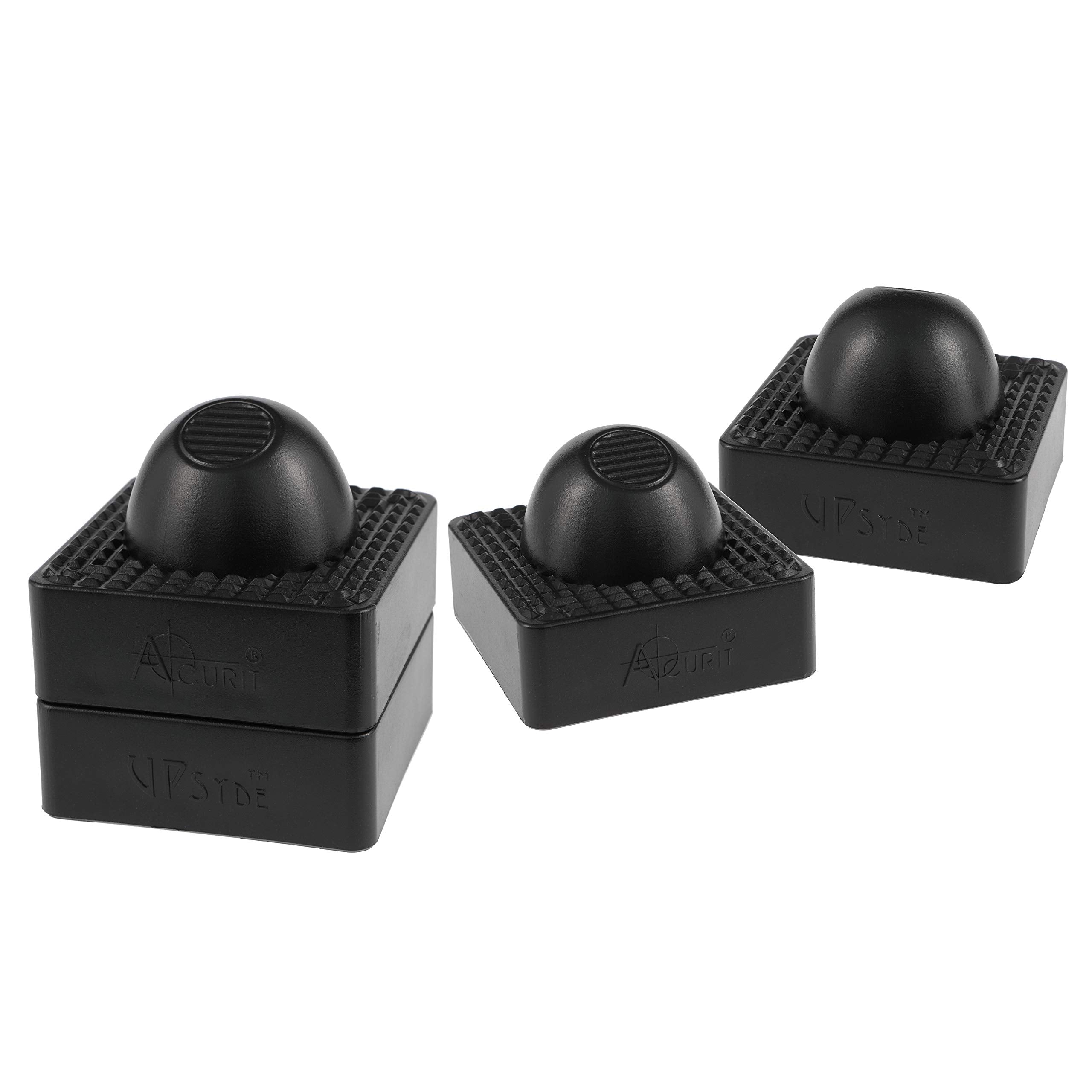 Acurit Upsyde Angle Lifts for Drawing Boards, Lightpad, Tracing Tablets Stackable Lifting Pucks Holds Flat Items in Place to Cr