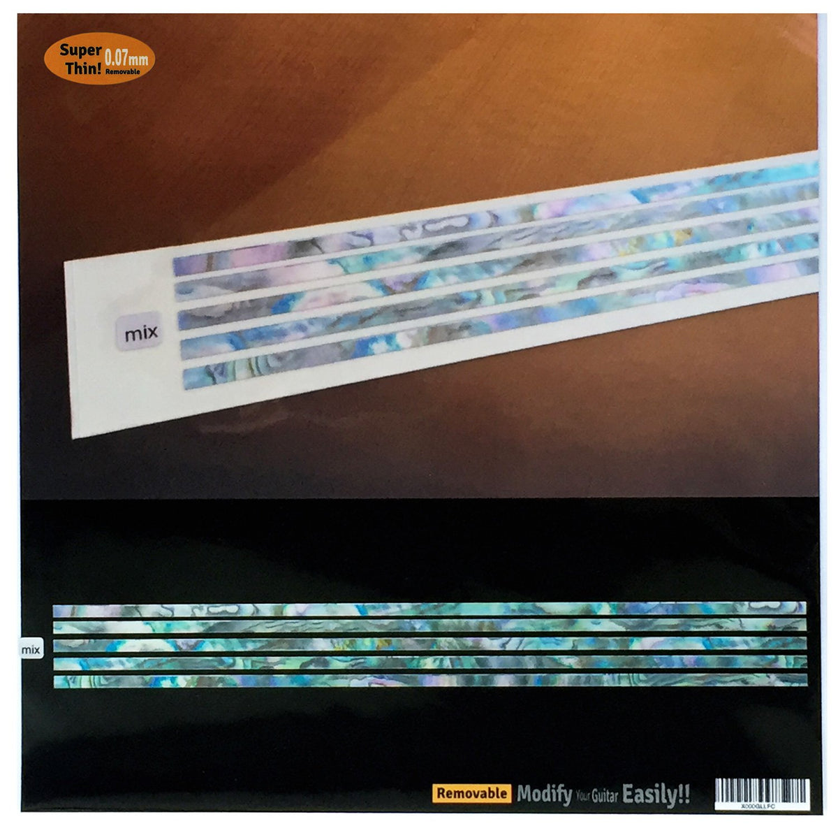 Jockomo Customize Guitar Inlay Sticker Stick 3Mm Width (Mx) – Electroeshop