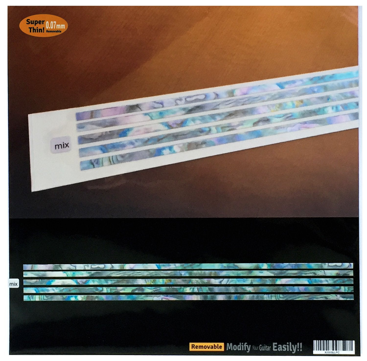 Jockomo Customize Guitar Inlay Sticker Stick 3Mm Width (Mx)