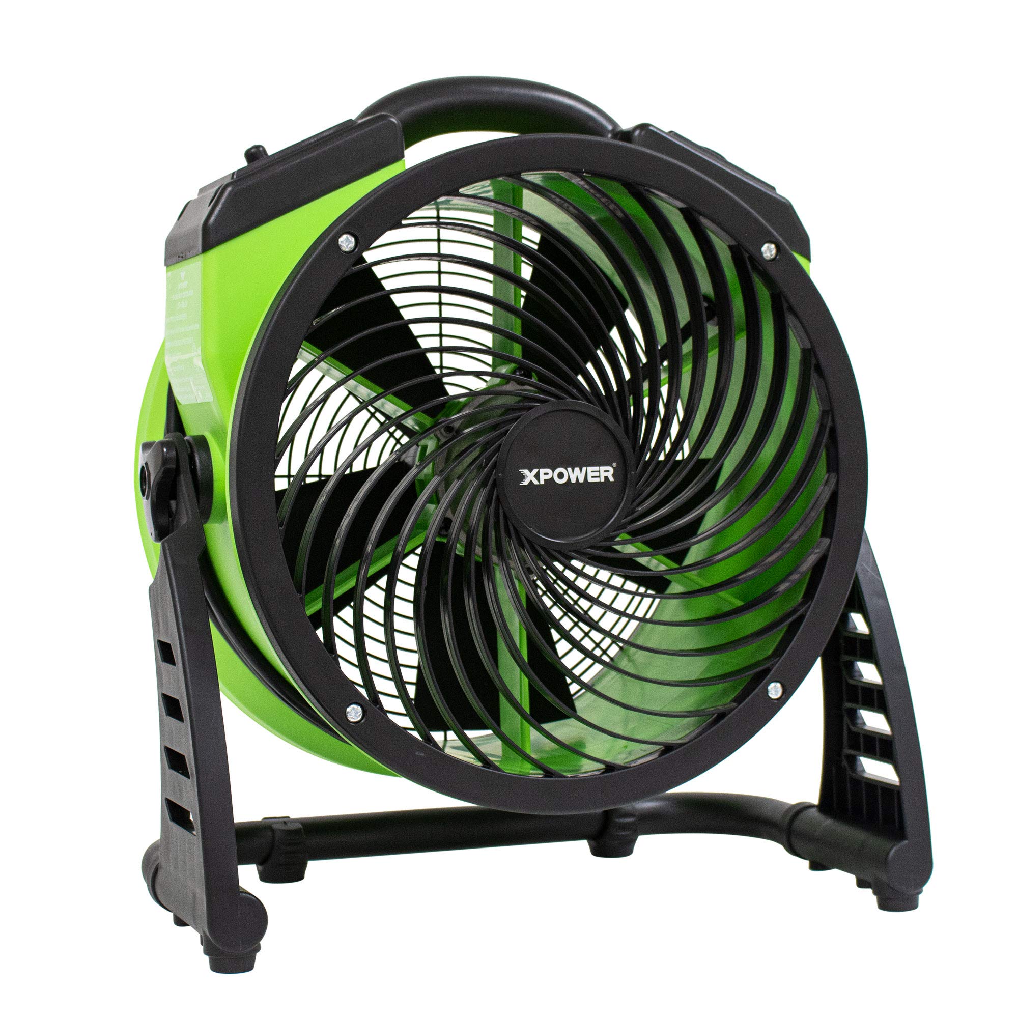 Xpower Fc 250D Dc Motor Heavy Duty Industrial High Velocity Whole Room Air Mover Air Circulator Utility Floor Fan, Variable Spee