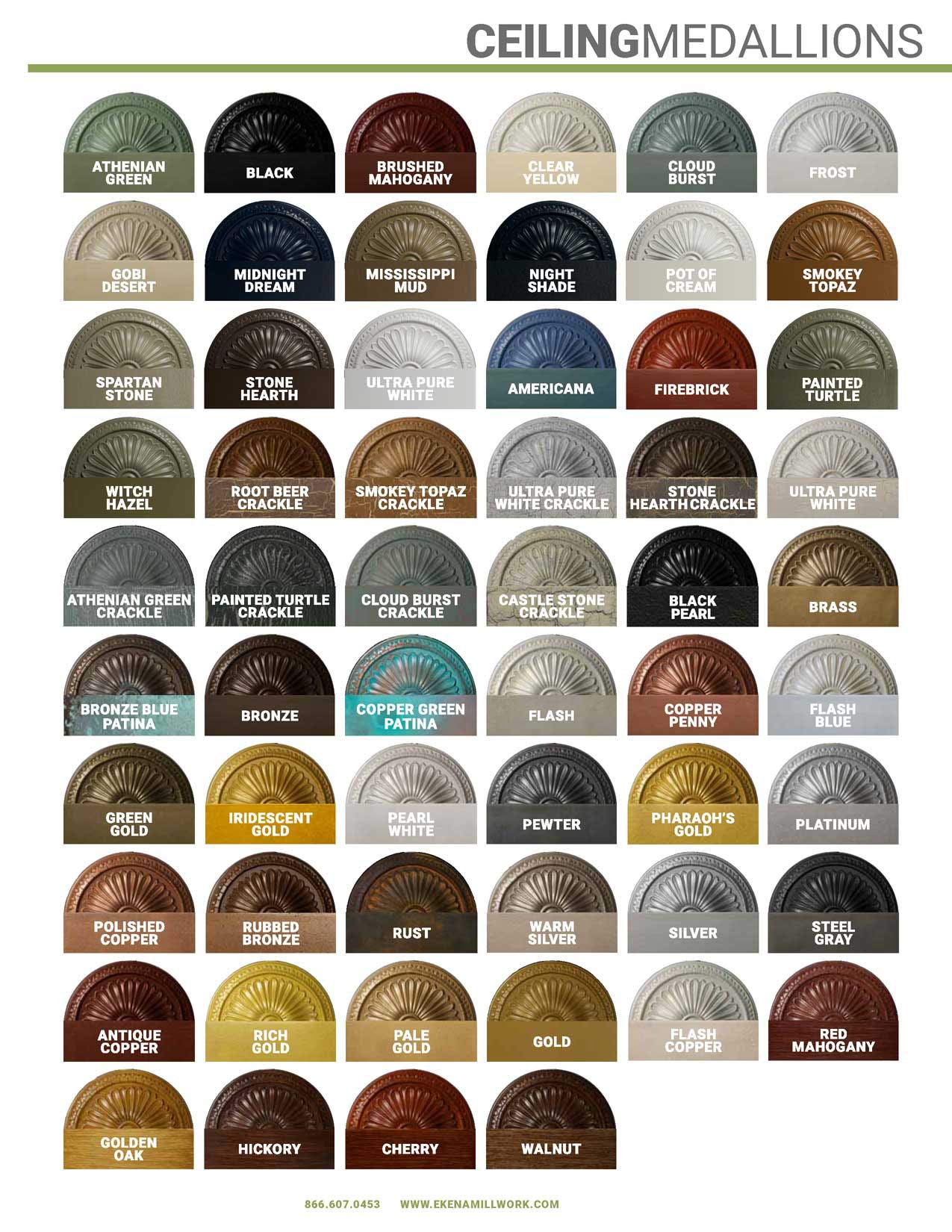 Ekena Millwork Cm27Wi Winsor Ceiling Medallion, 27 1/2''Od X 4''Id X 1 1/2''P, Factory Primed