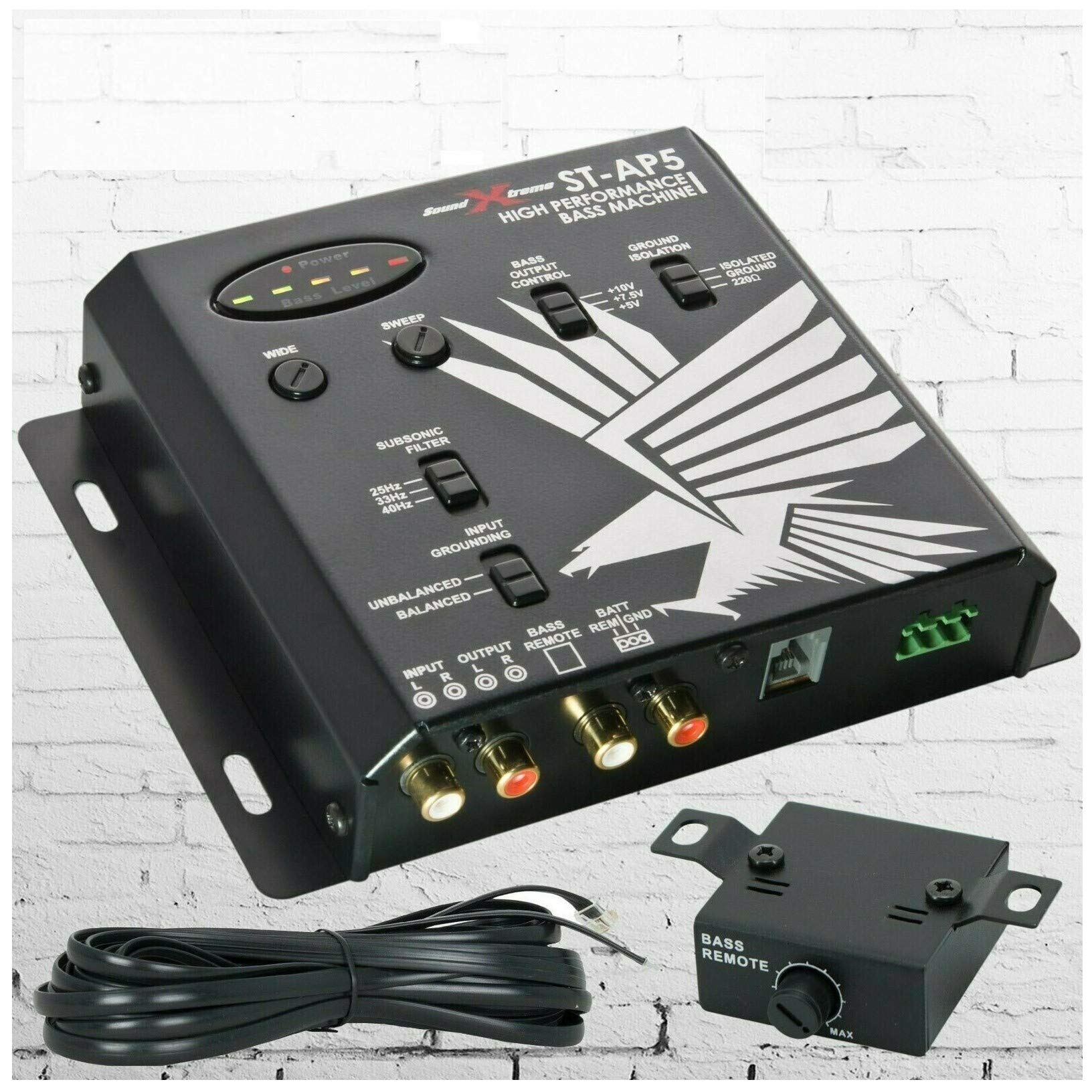 Soundxtreme St Ap5 Digital Bass Control Machine Bass Maximizer And Bass Restoration Processor With Epicenter Reconstruction Bass