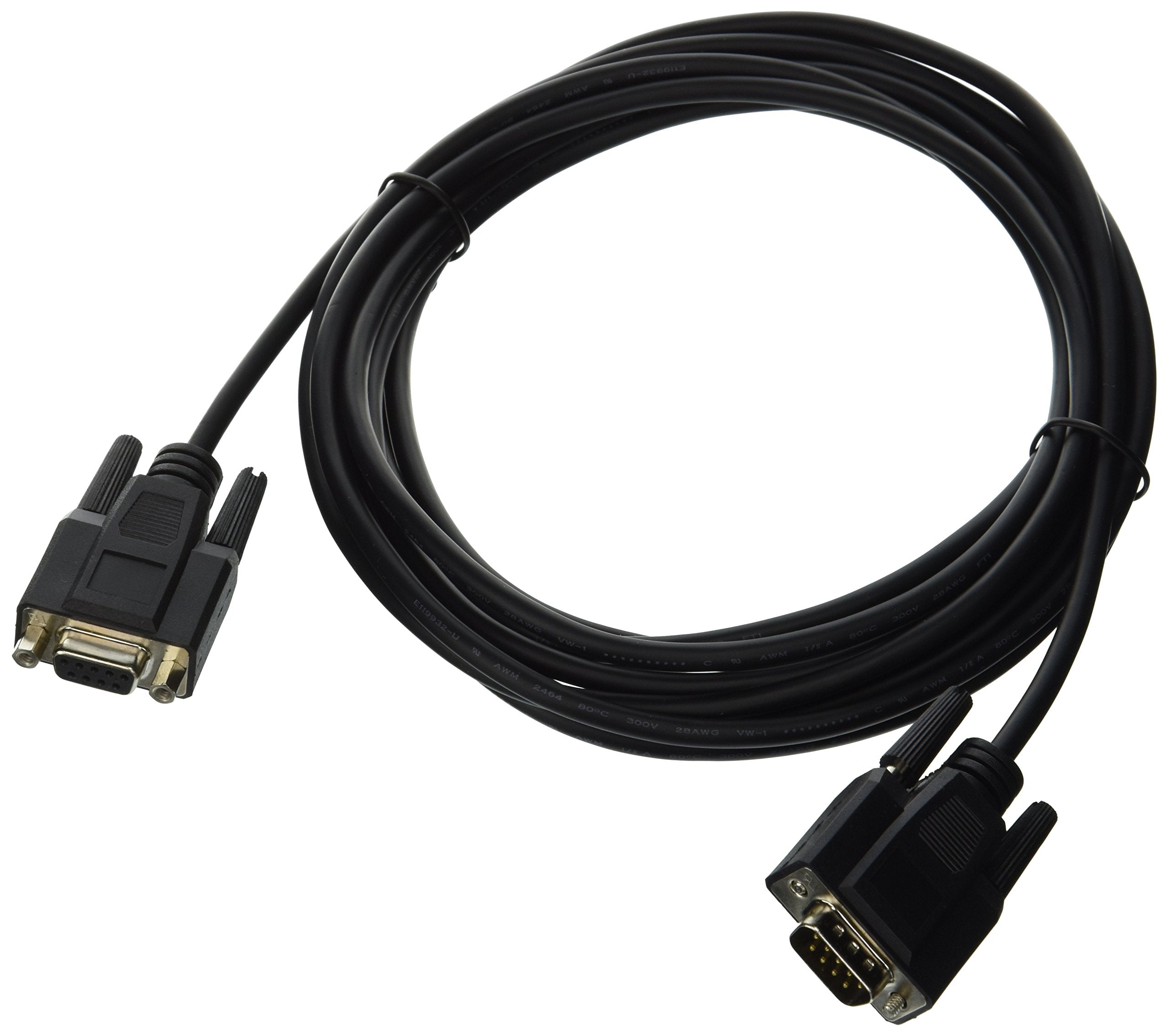 C2G 52032 Db9 M/F Serial Rs232 Extension Cable, Black (15 Feet, 4.57 Meters)
