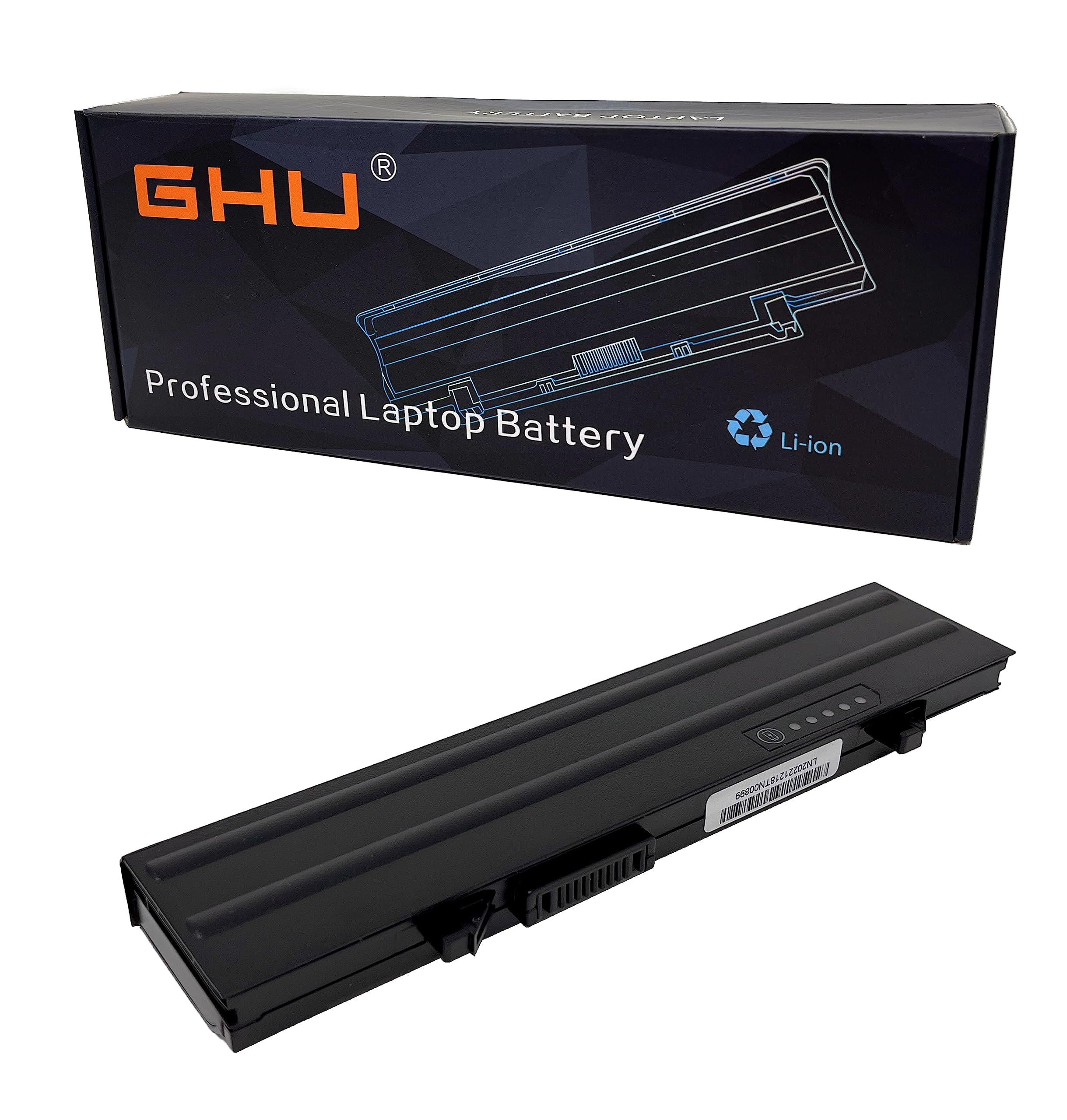 Ghu New Battery 58Wh Compatible With Dell Latitude Laptops E5400 E5410 E5500 E5510 Replacement For Part # Rm661 Km970 Rm649 Mt32