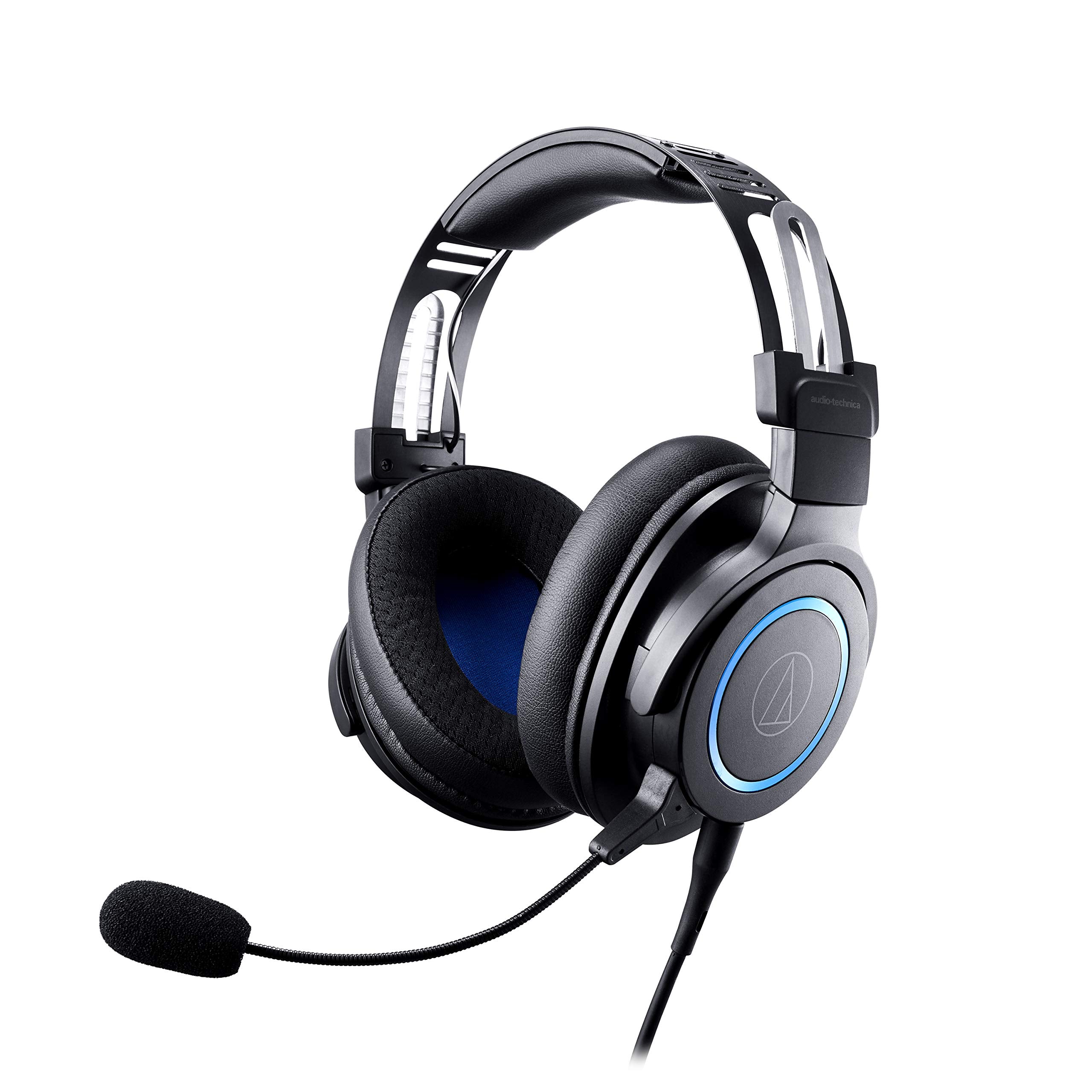 Audio-Technica ATH-G1 Premium Gaming Headset for PS5&Xbox Series X, Laptops, and PCs, with 3.5 mm Wired Connection, Detachable M