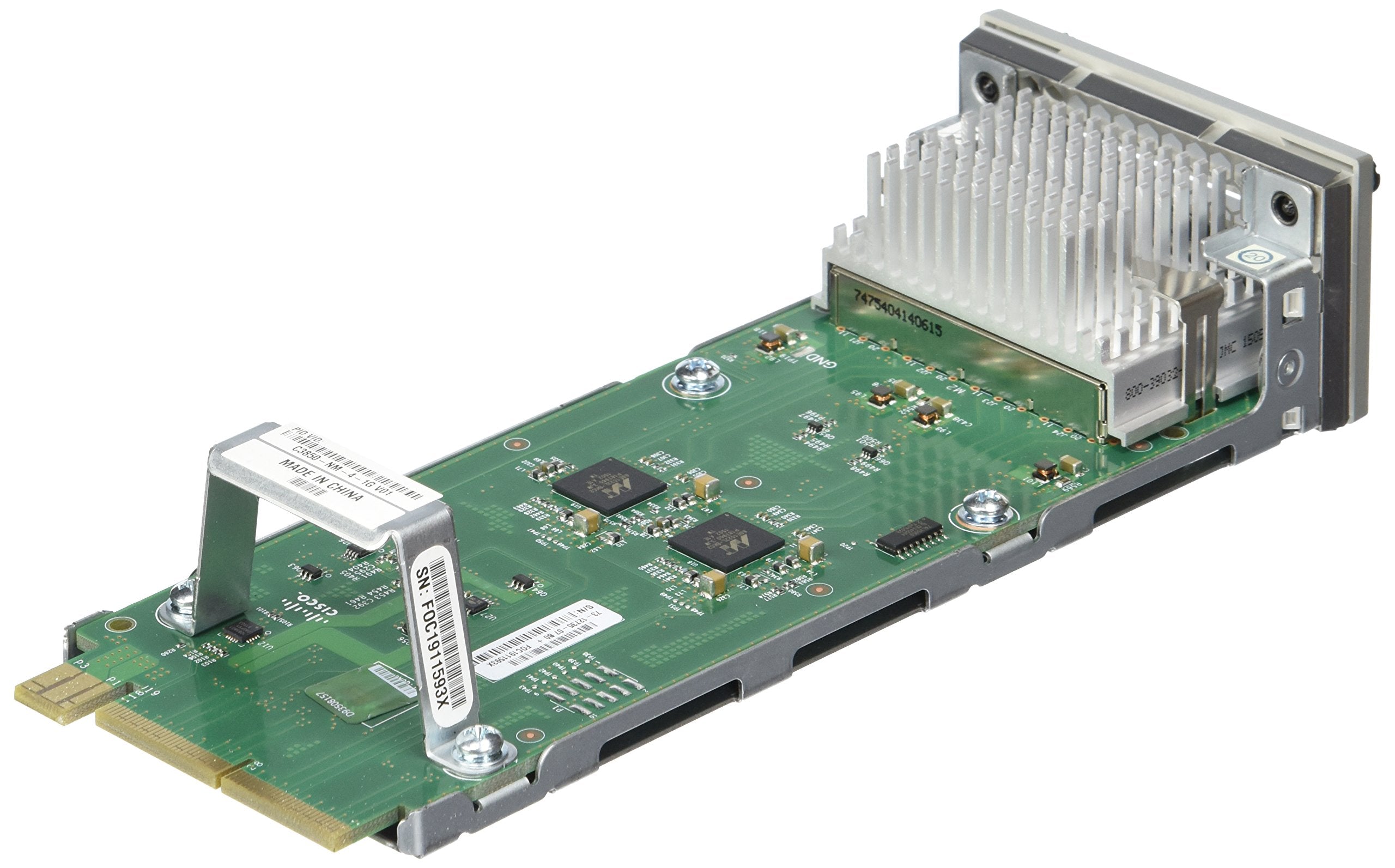 Cisco 4-Port Gigabit Lan Expansion Module For Catalyst 3850-24/3850-48 (C3850-Nm-4-1G)