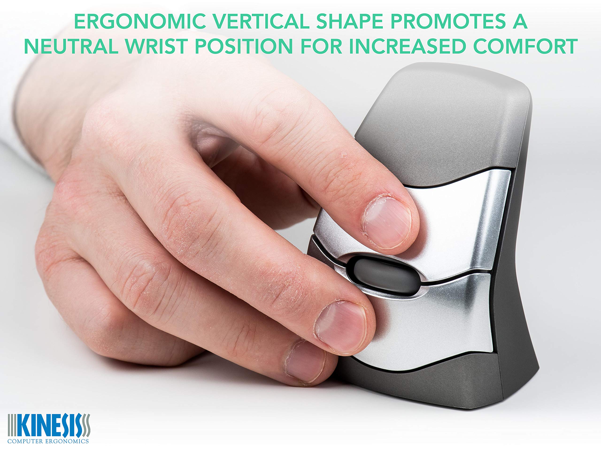 Kinesis Dxt2 Ergonomic Vertical Mouse (Rf Wireless)