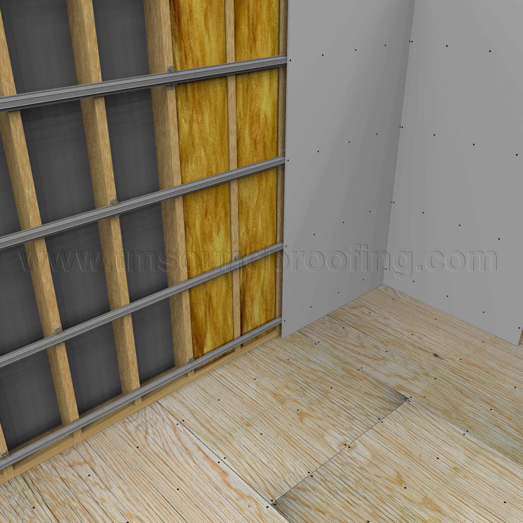 Green Glue Noiseproofing Whisper Clips - 10 Pack - Screws Included