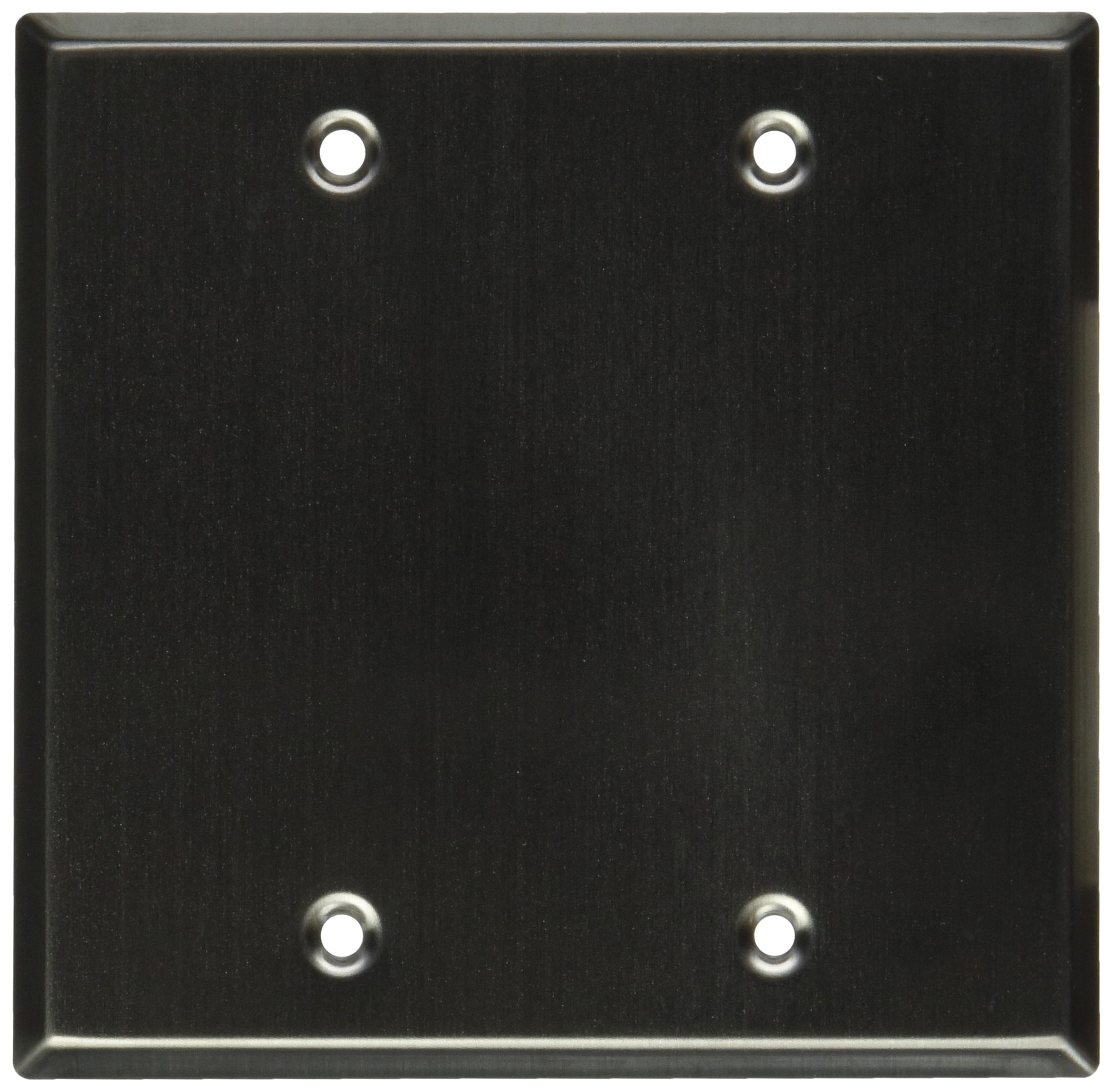 Seismic Audio Sa Plate15 Stainless Steel Blank Gang Wall Plate