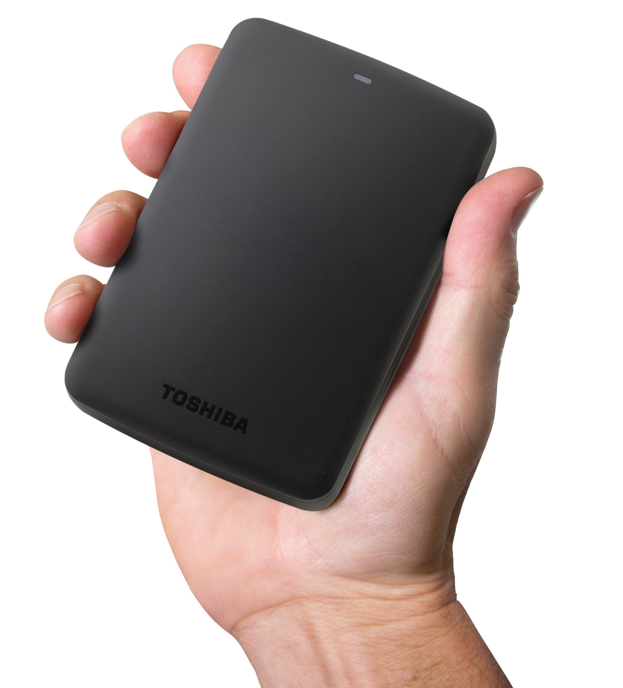 Toshiba Canvio Basics 2TB Portable Hard Drive   Black (HDTB320XK3CA)