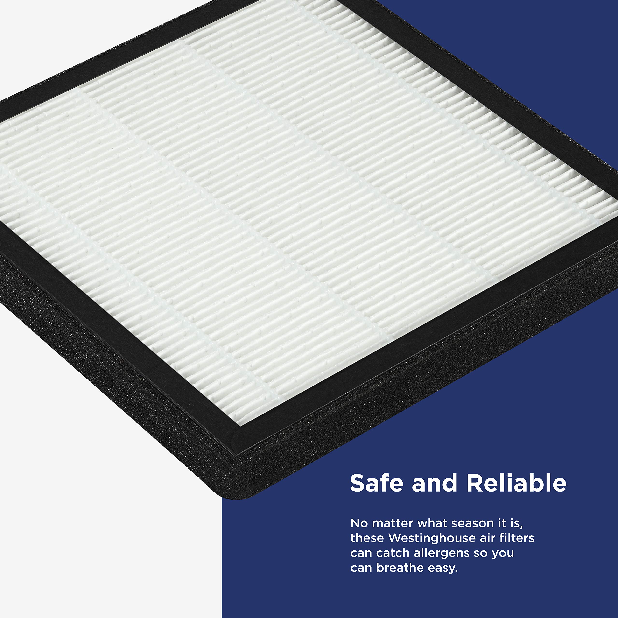 Westinghouse True Hepa H13 Filter Replacement Compatible With 1701 And 1702 Model Air Purifiers (Set Of 4)