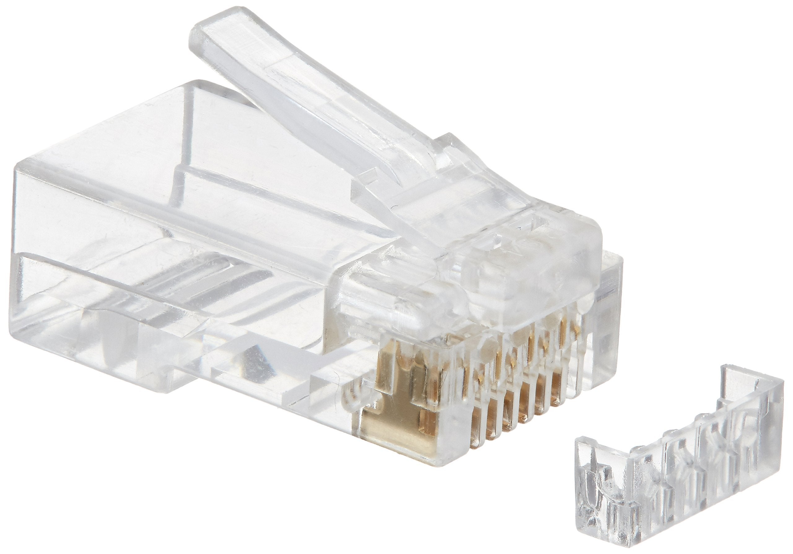 Legrand   C2G Rj45 Modular Load Bar Connectors, Rj45 Cat5E Modular Plug To Use As Data Transfer Plug, Multipack Ethernet Cable P