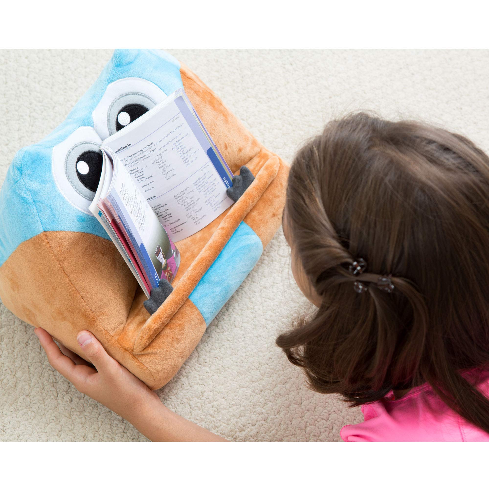 Cuddly Reader Children Ipad Stand | Tablet Stand | Book Holder| Reading Pillow | Reading In Bed At Home | Tablet Lap Rest Cushio