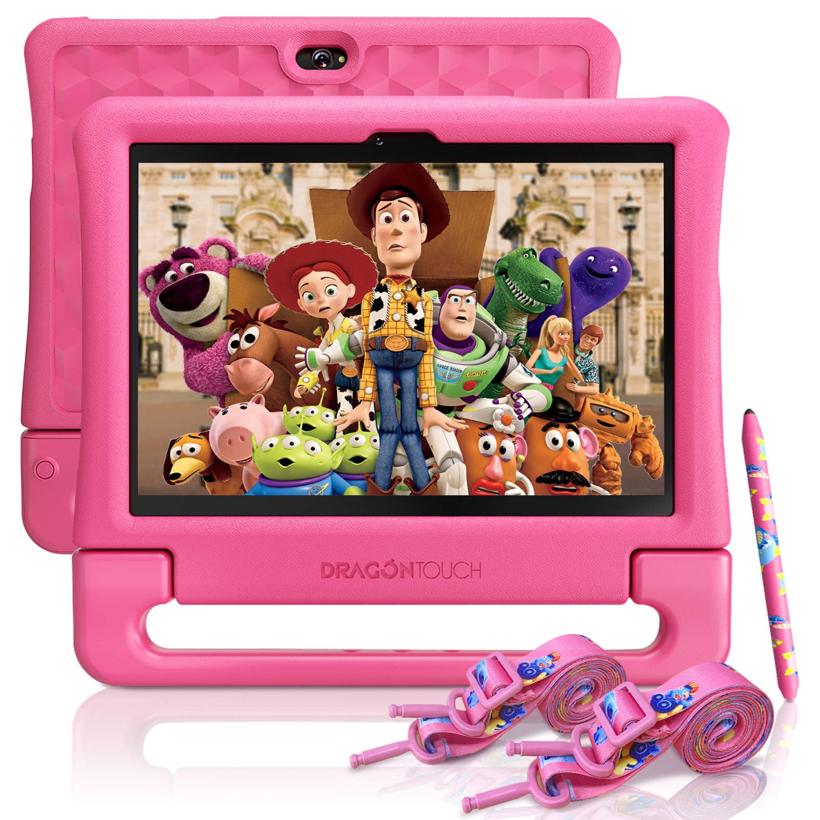 Kids Tablet 10 Inch Ips Hd Display Android Tablets With 32Gb Storage, 2Gb Ram, Quad Core Processor, Kidoz Pre Installed, Kid Pro