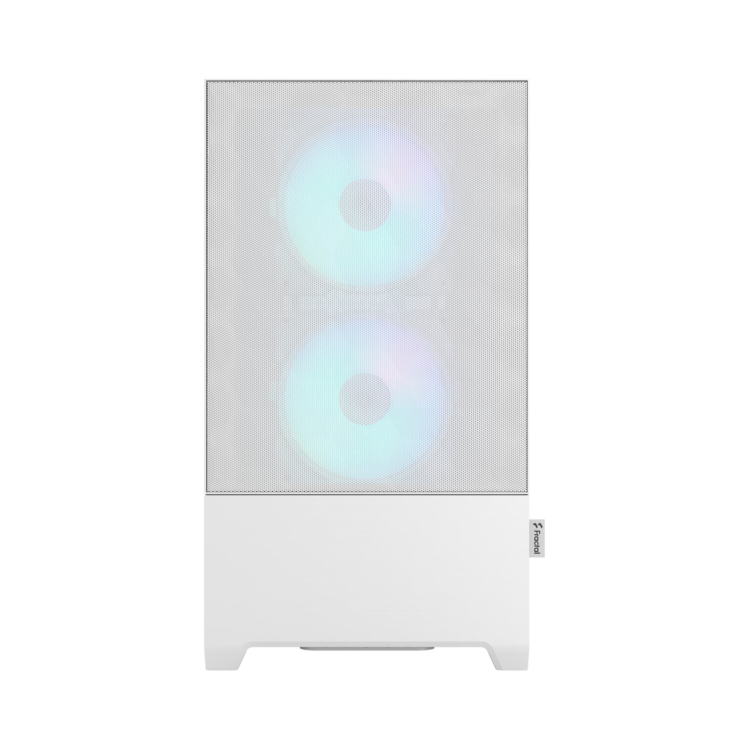 Fractal Design Pop Mini Air Rgb White Core Tempered Glass Clear Tint
