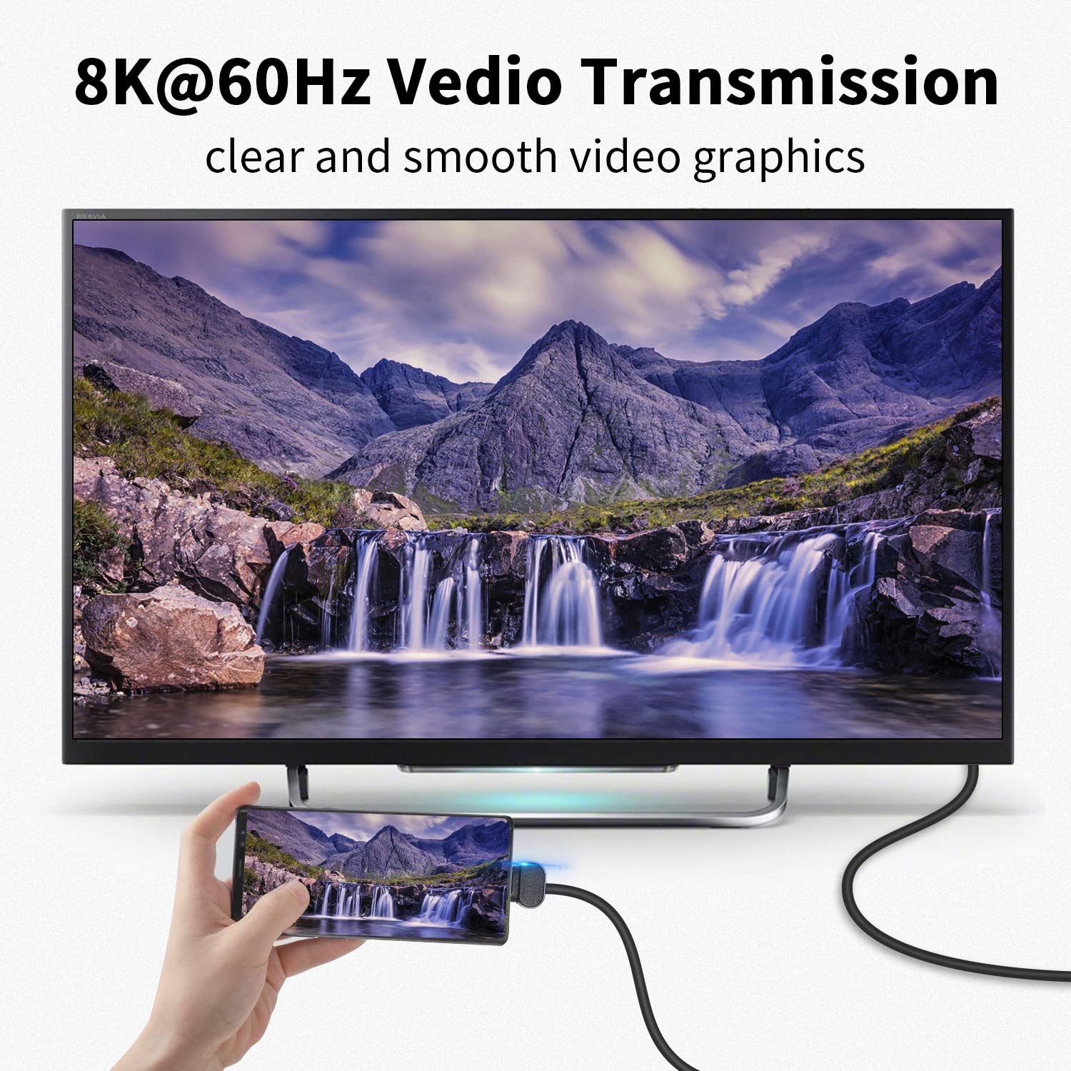 Poyiccot Usb C 90 Degree Adapter 100W, Usb C Adapter 40Gbps, Up And Down Angle Type C Extender 8K@60Hz Video Display For Thunderbolt 4/3, Usb4, Hub, Mobile Phone,Tablet, 1Pcs