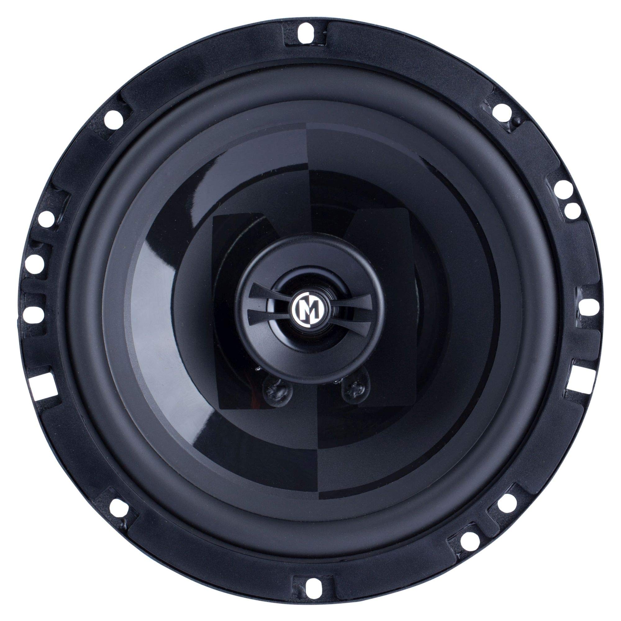 Memphis Audio Prx60 Power Reference Series 6.5 Oversize 2-Way Coaxial Speakers With Swivel Tweeters - Pair